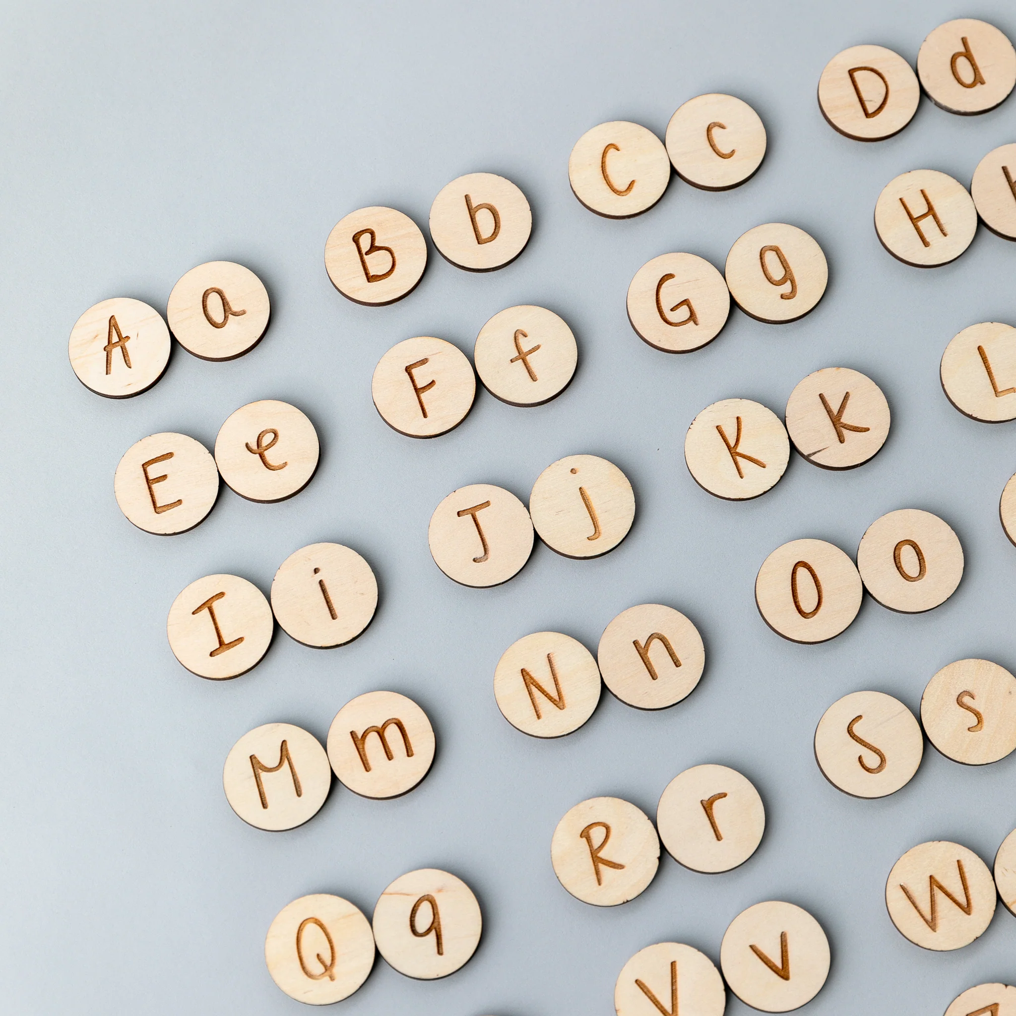 Wooden Alphabet Coins - Image 4