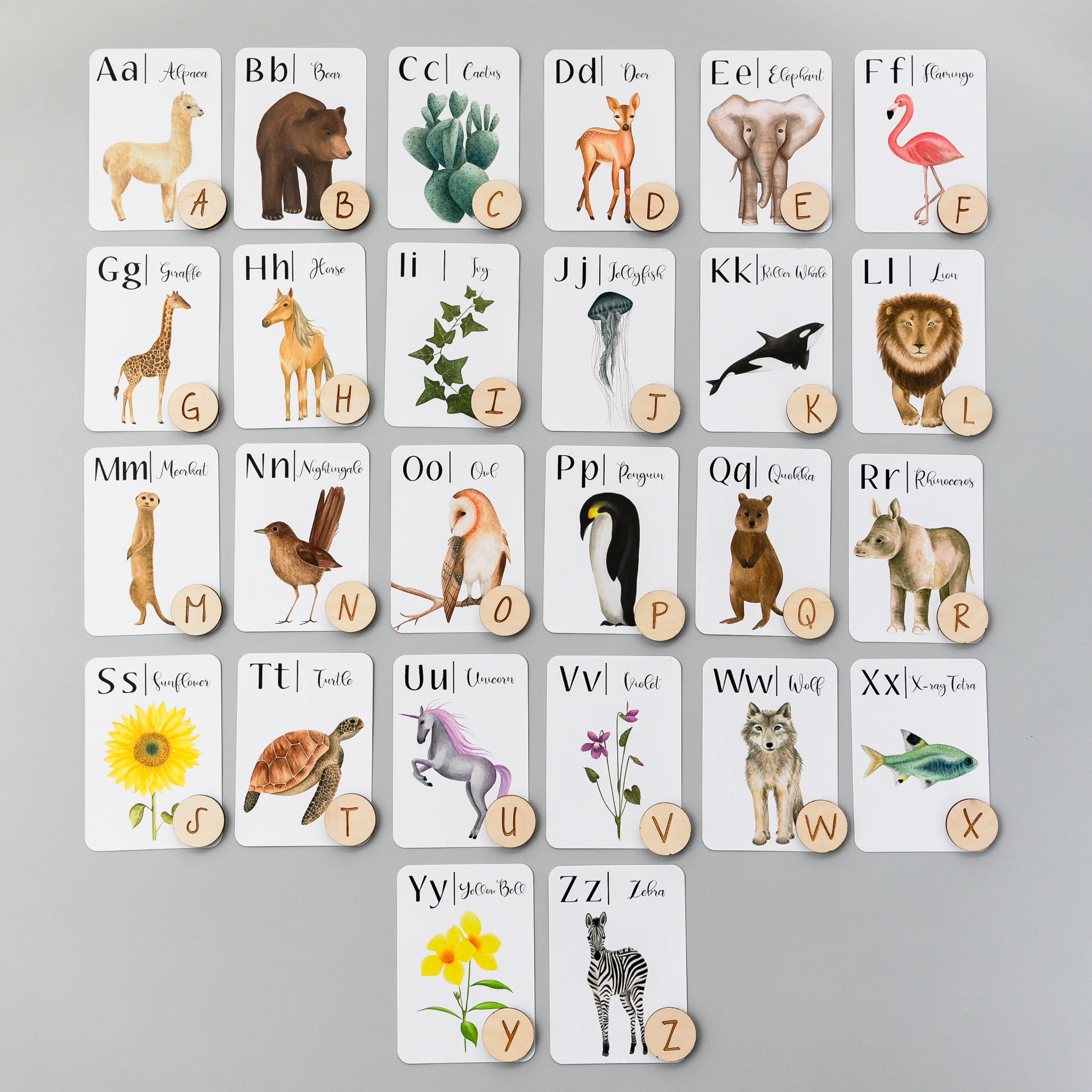 Wooden Alphabet Coins - Image 5