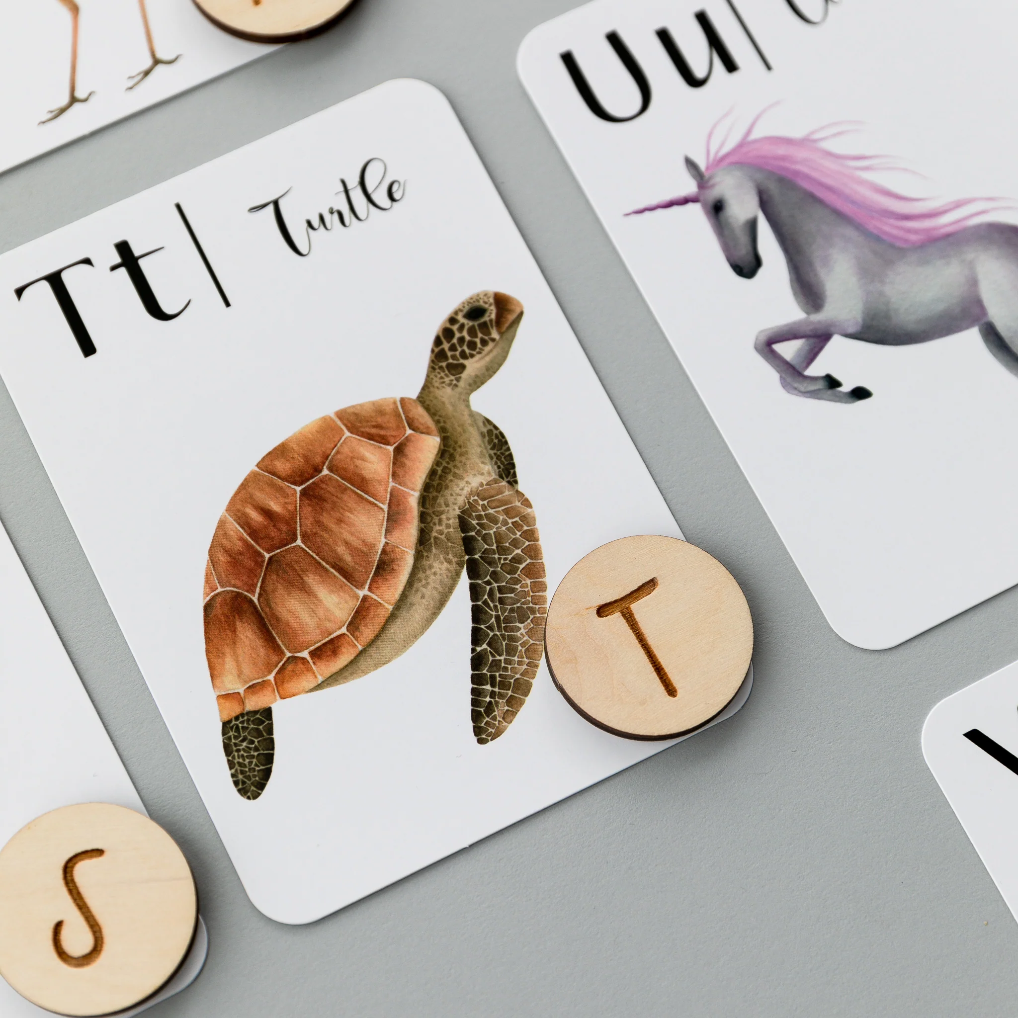 Wooden Alphabet Coins - Image 9