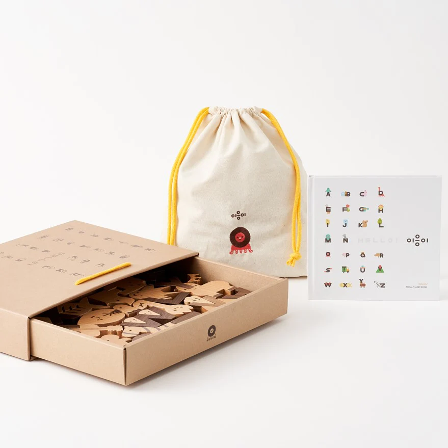 Wooden Alphabet Play Blocks - Image 2