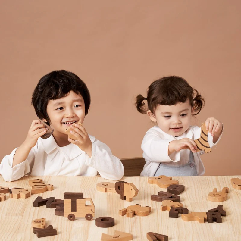 Wooden Alphabet Play Blocks - Image 3