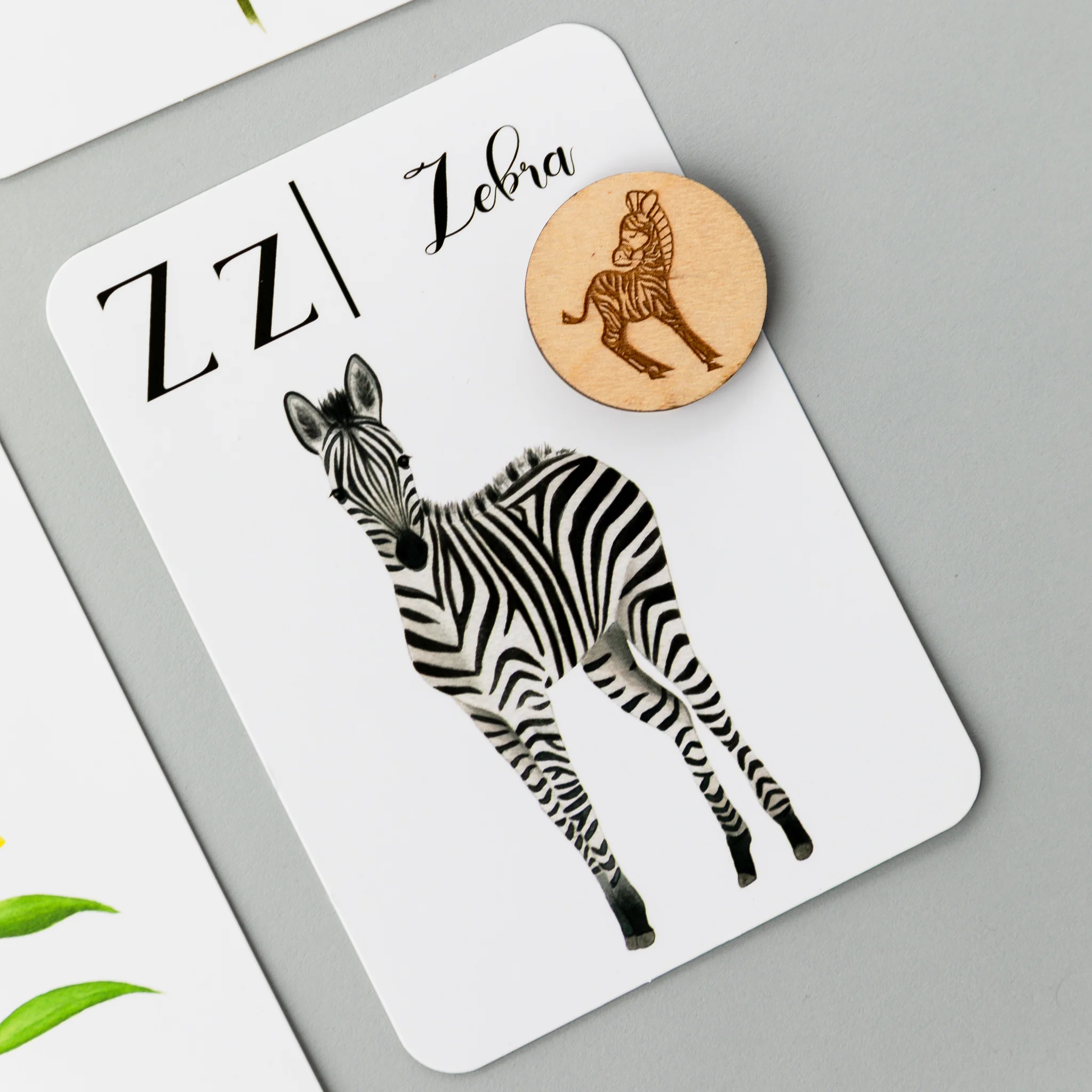 Wooden Animal Alphabet Coins - Image 10