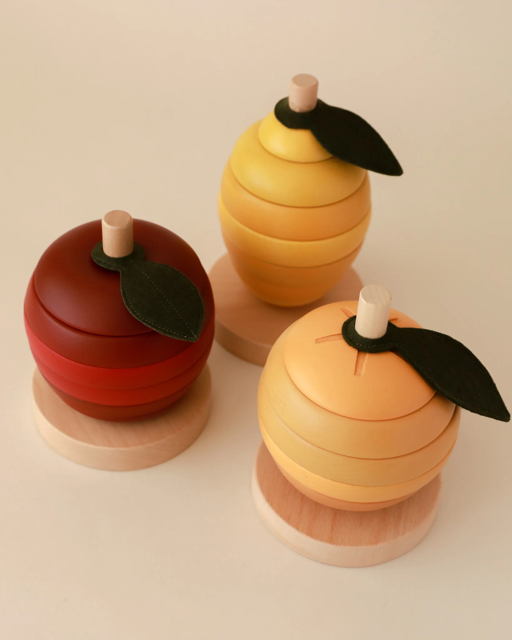 Wooden Apple Stacking Toy - Image 8
