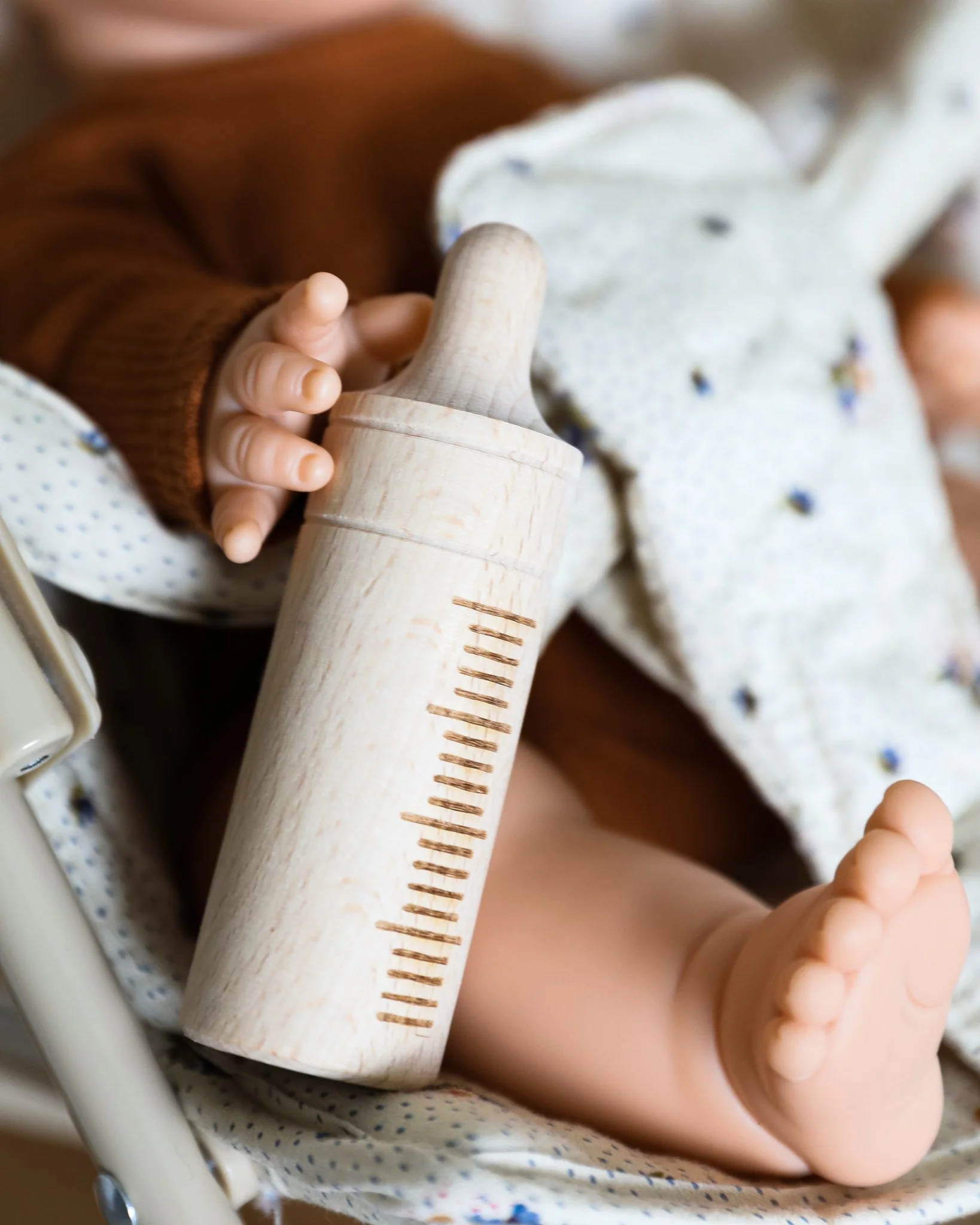 Minikane | Wooden Baby Doll Bottle - Image 4