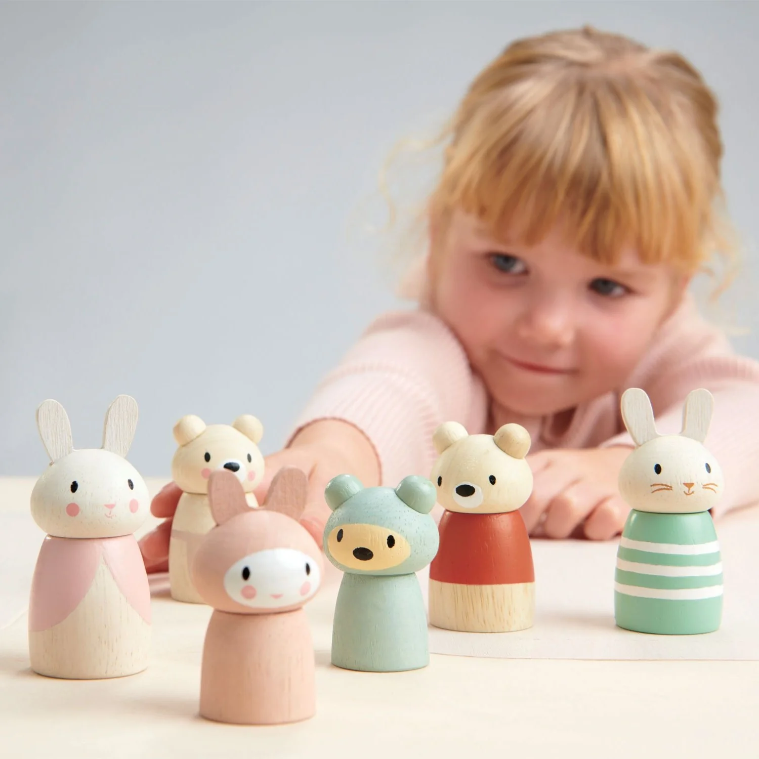 Tender Leaf Toys | Wooden Bear Family - Image 2