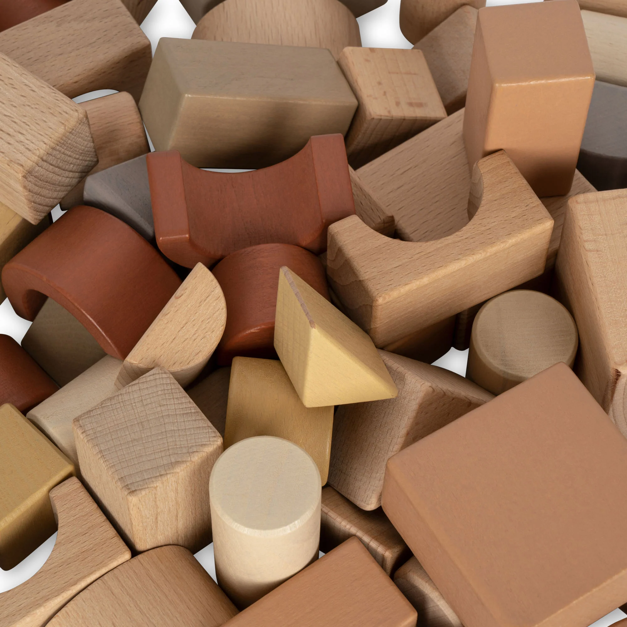Wooden Building Blocks in a Bag - Image 4