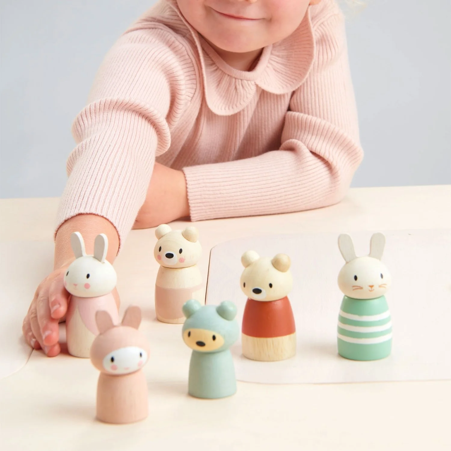 Tender Leaf Toys | Wooden Bunny Family - Image 2