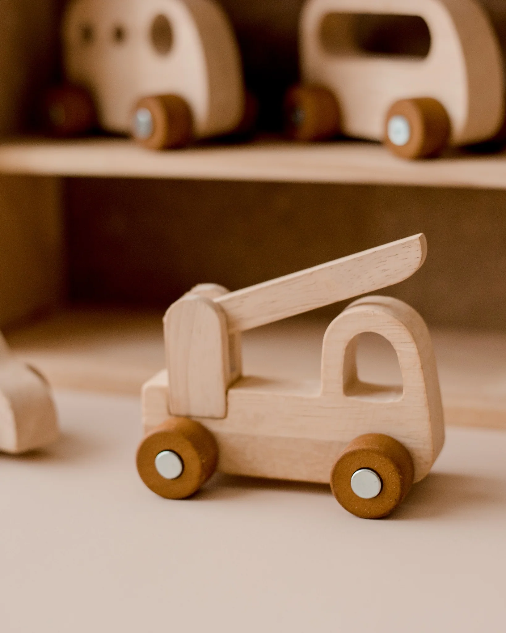 Wooden Cars Playset - Image 4