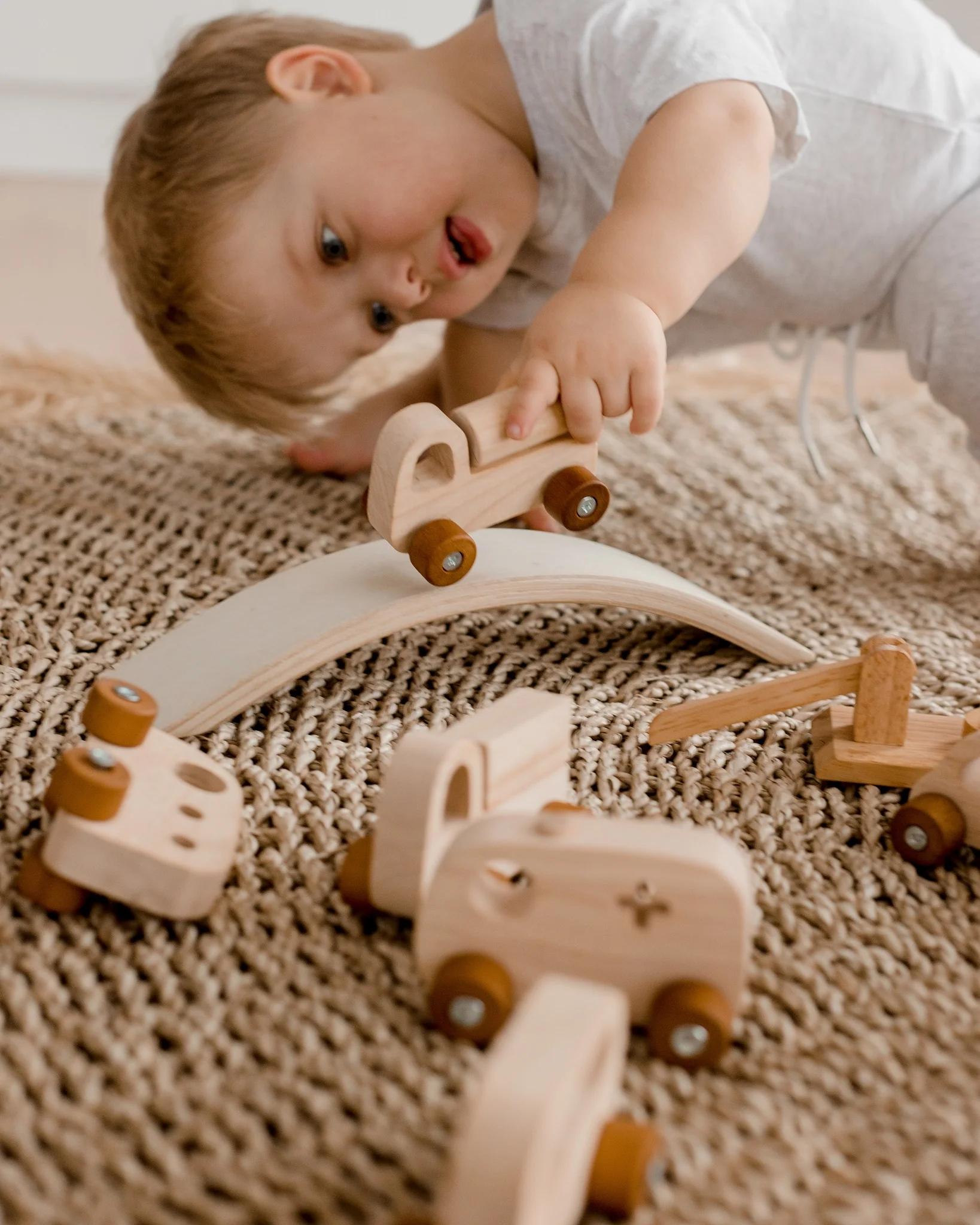 Wooden Cars Playset - Image 7