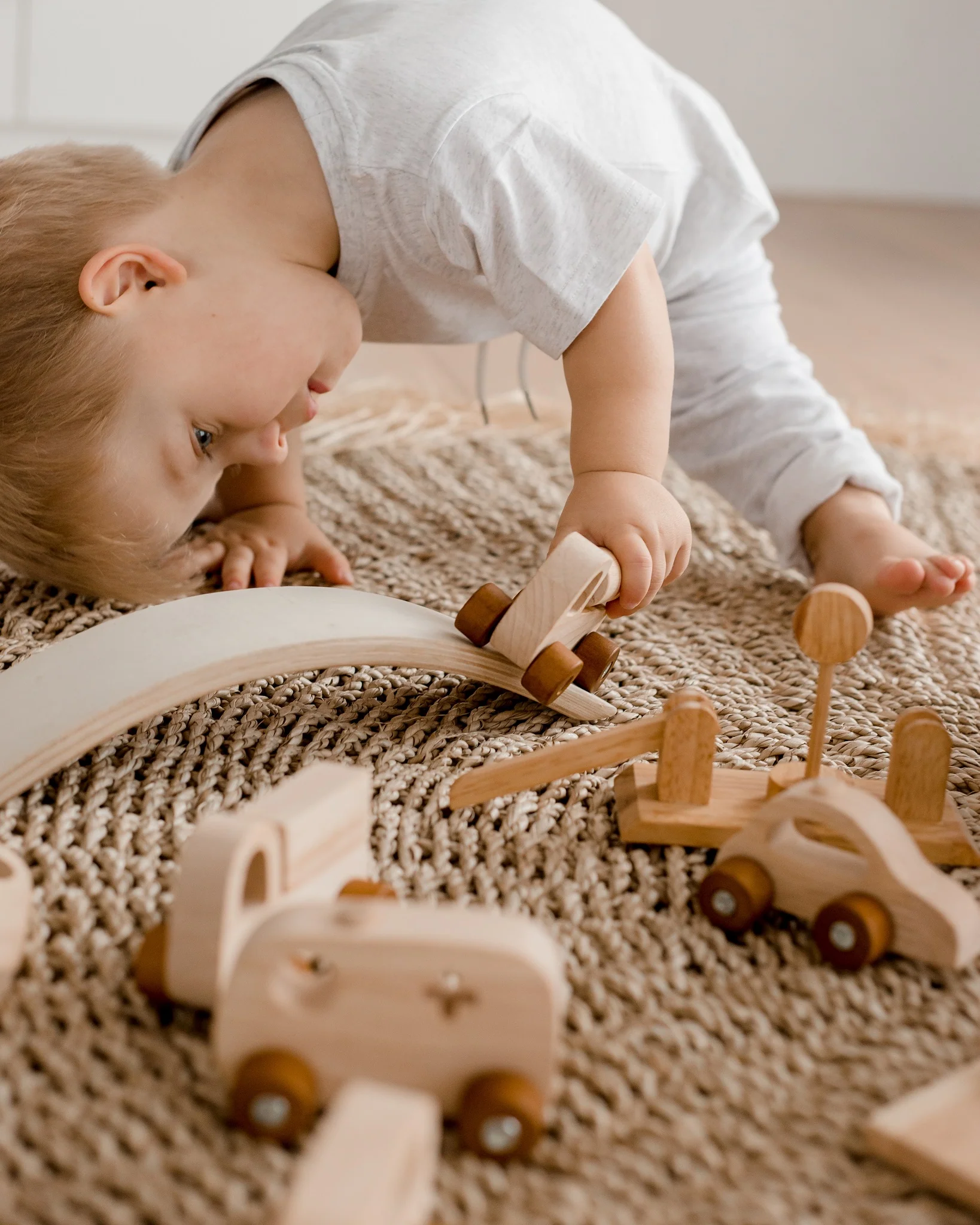 Wooden Cars Playset - Image 9
