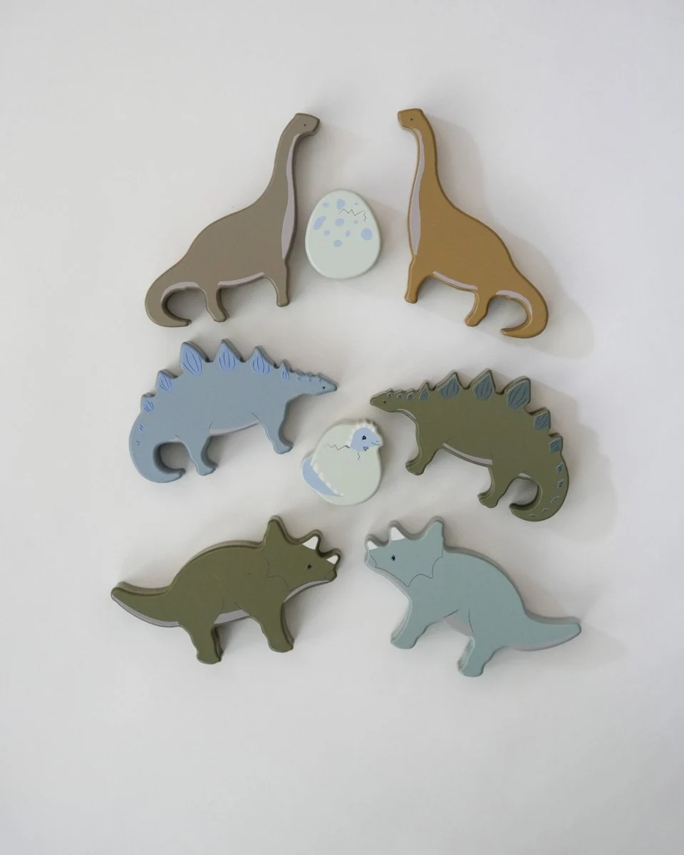 Konges Sloejd | Wooden Chunky Dinos - Image 2