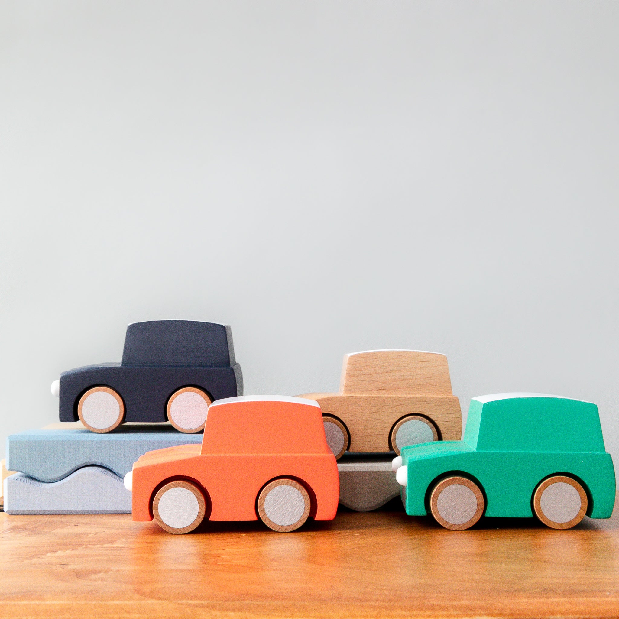 Wooden Classic Wind-up Car by Kiko+ & gg* - Image 2