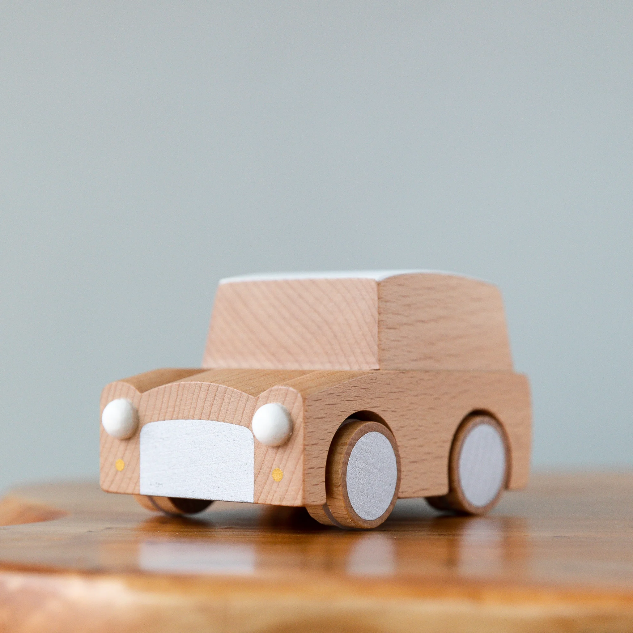 Wooden Classic Wind-up Car by Kiko+ & gg* - Image 3