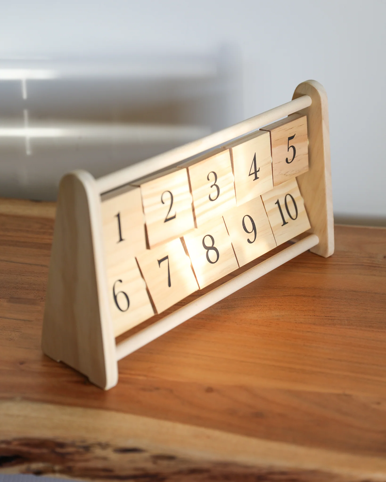 Wooden Counting Numbers Frame - Image 2