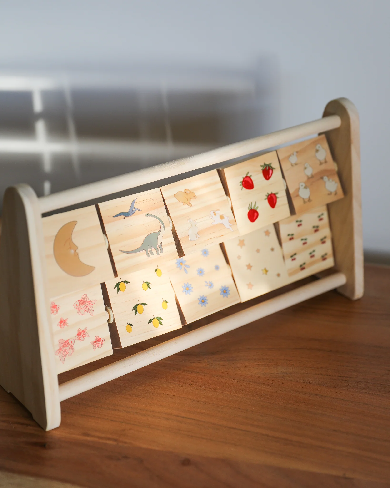 Wooden Counting Numbers Frame - Image 3