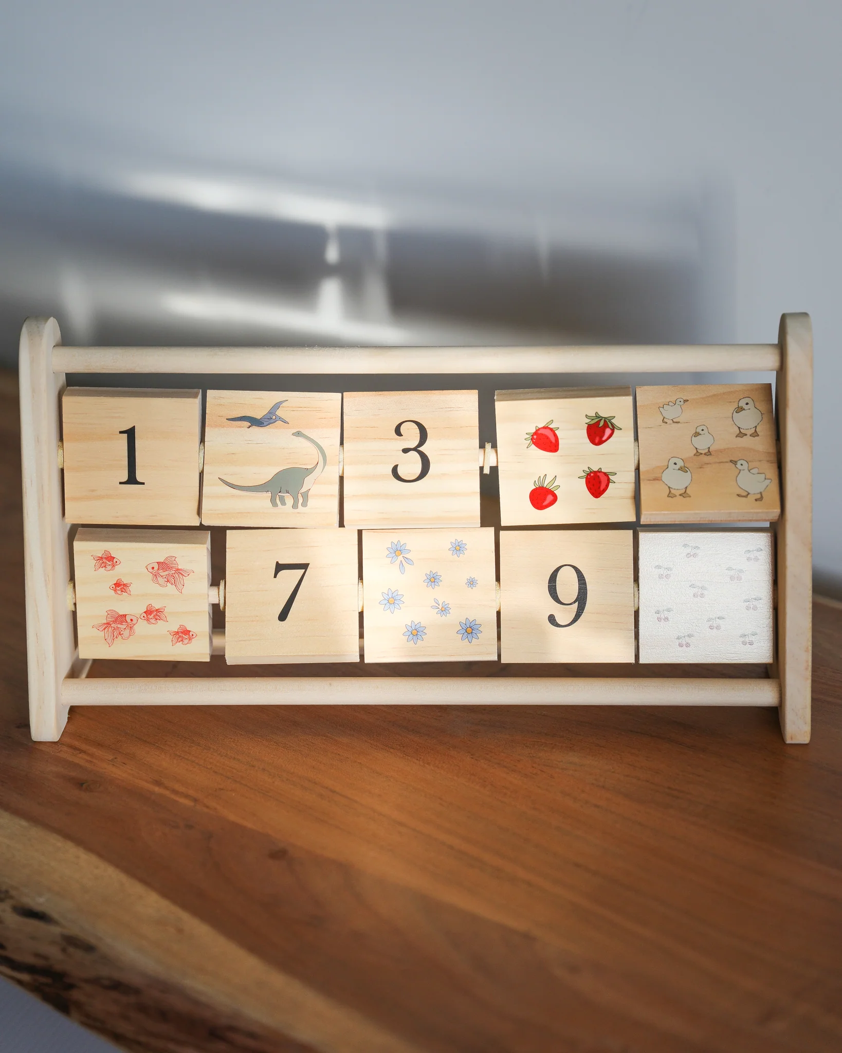 Wooden Counting Numbers Frame - Image 4