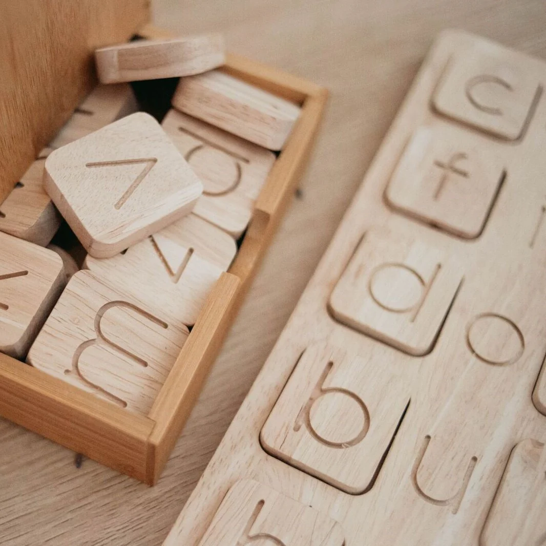 Wooden CVC Word Building Kit - Image 3