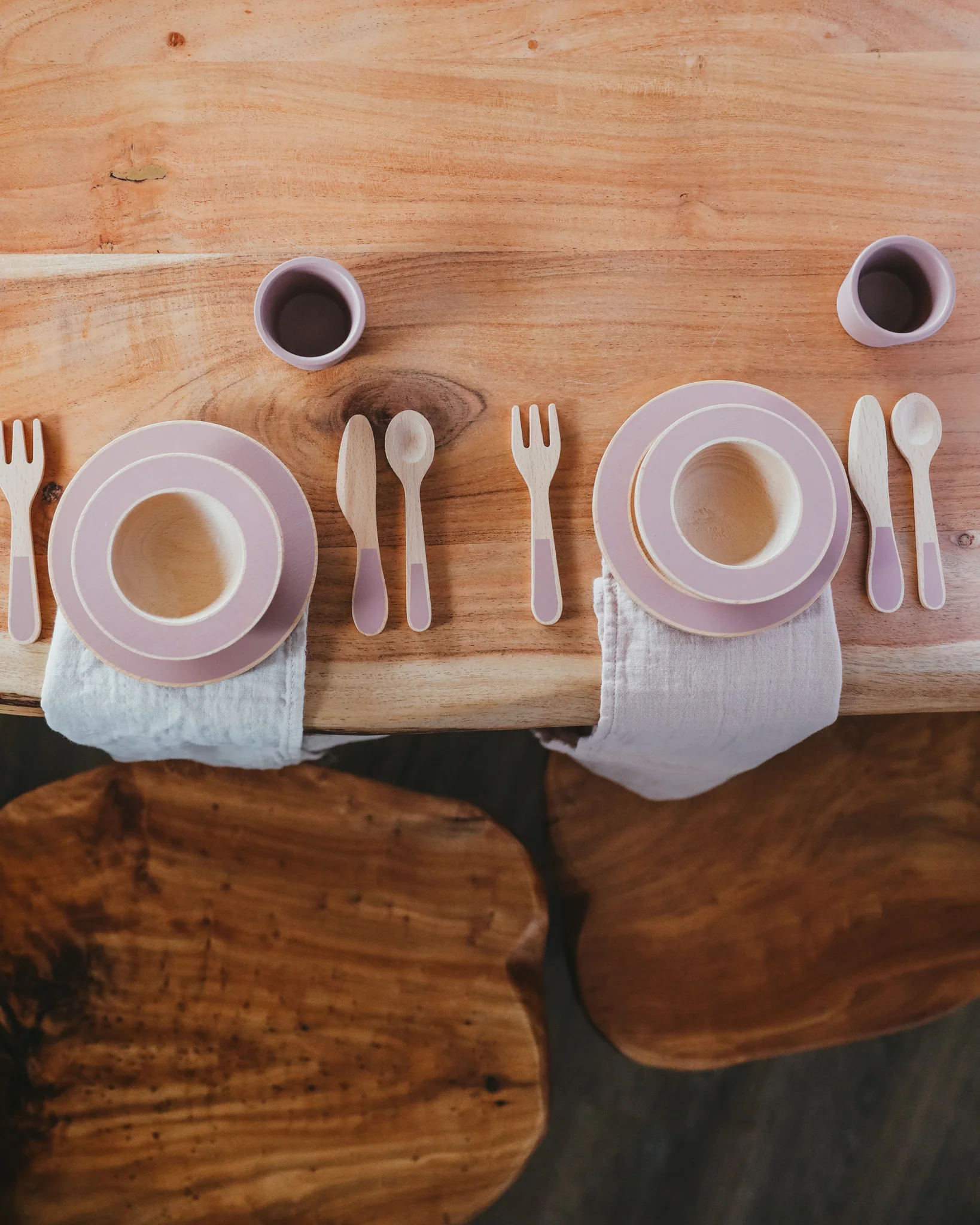Wooden Dinnerware Play Set - Image 2