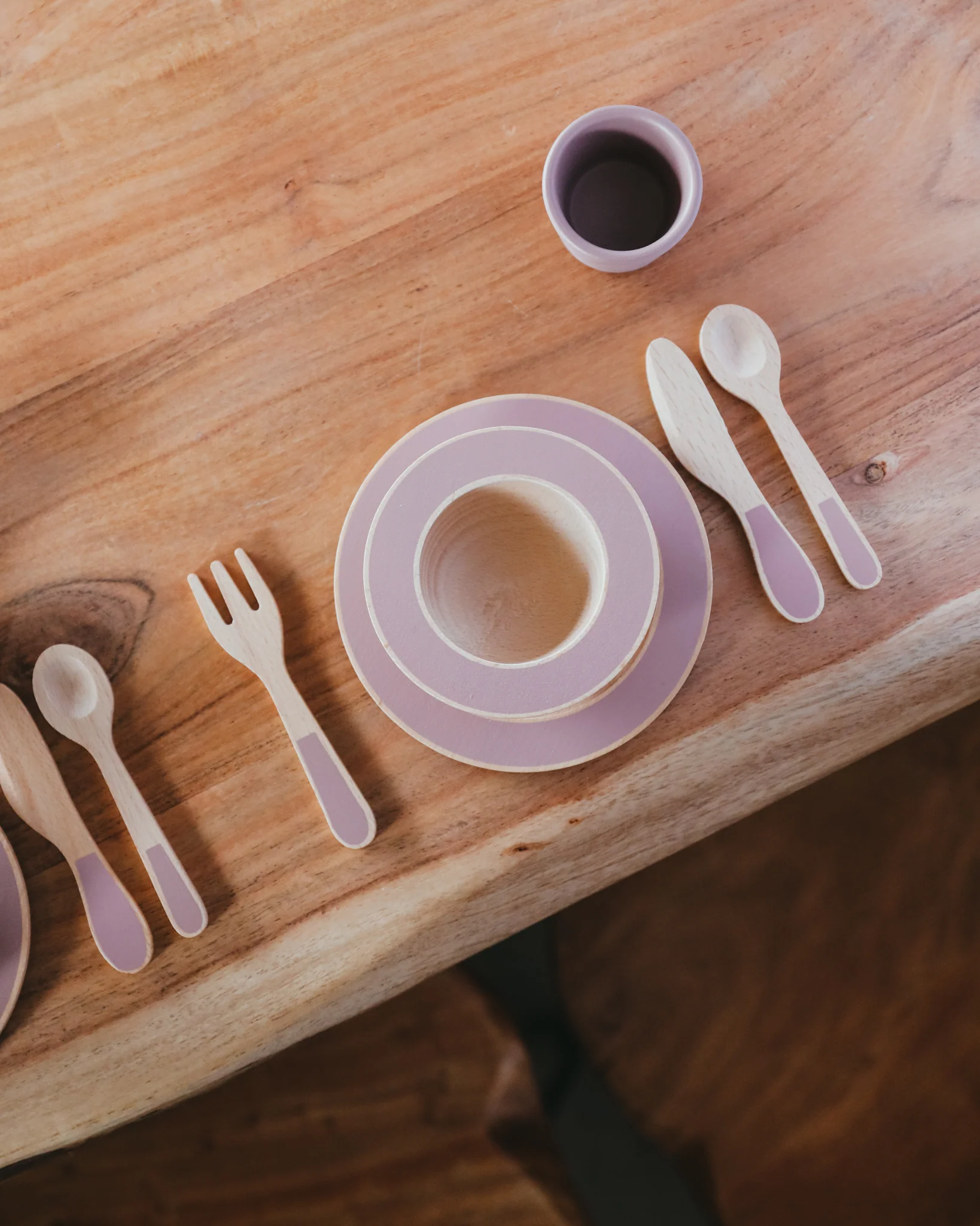 Wooden Dinnerware Play Set - Image 3