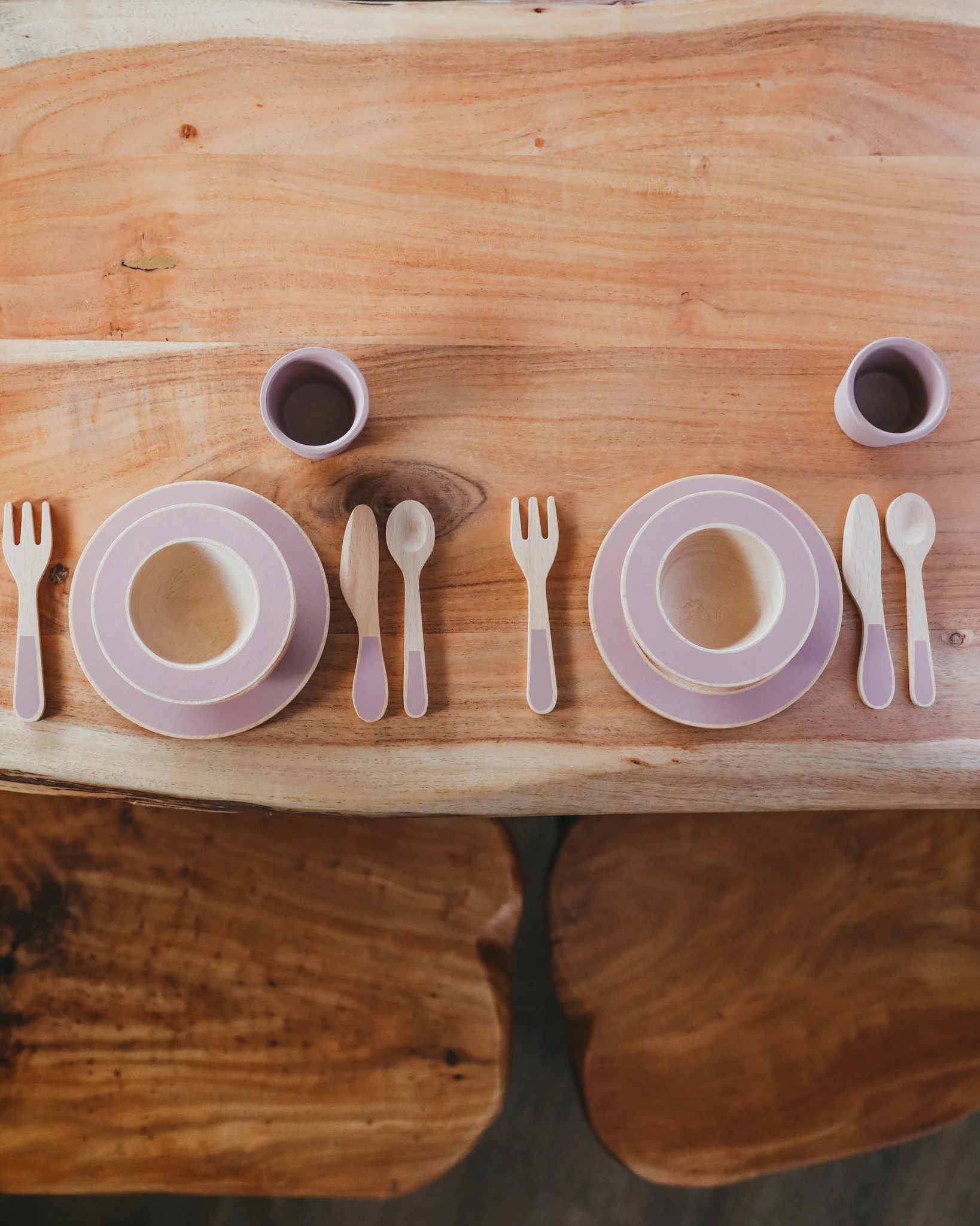 Wooden Dinnerware Play Set - Image 4