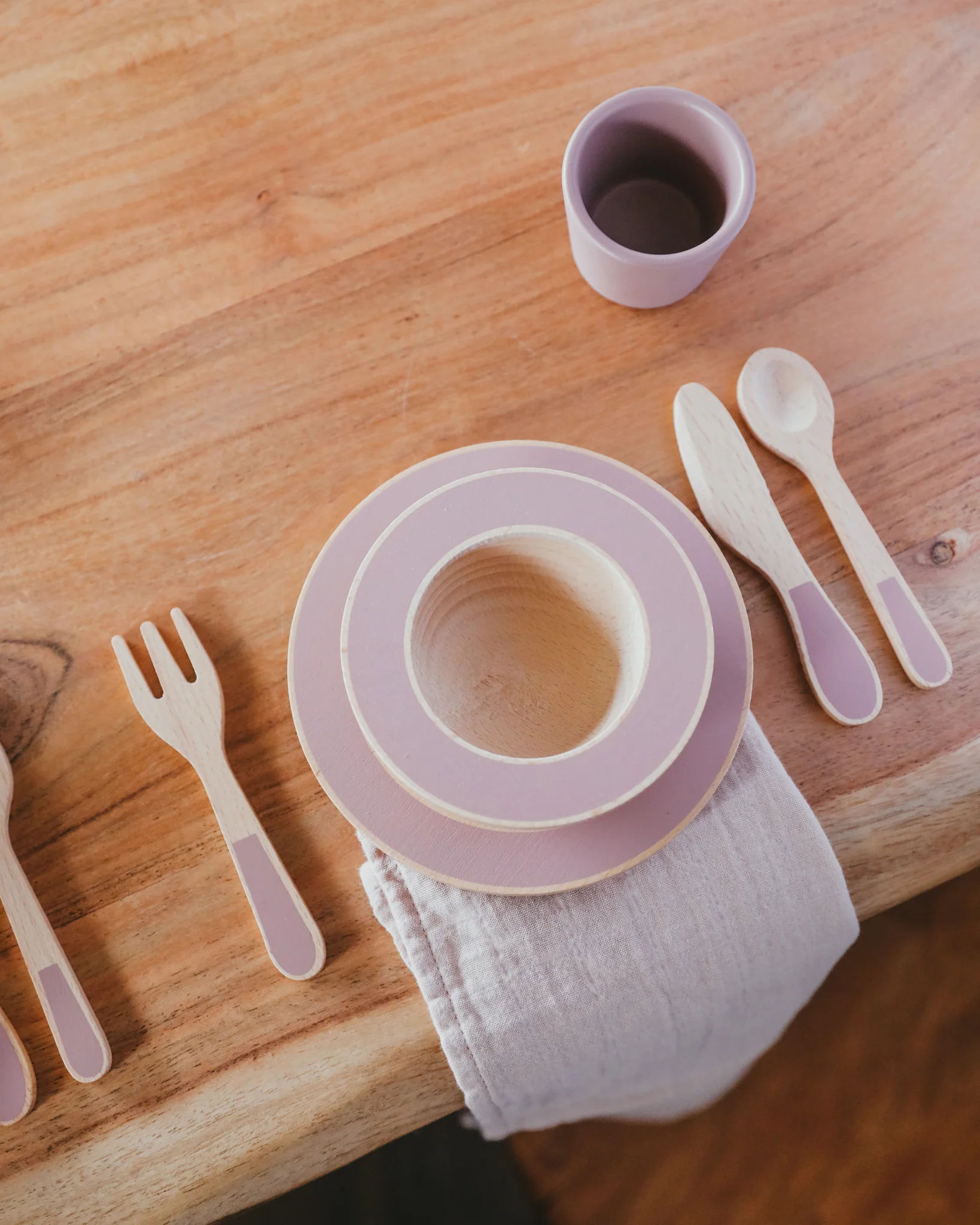 Wooden Dinnerware Play Set - Image 7