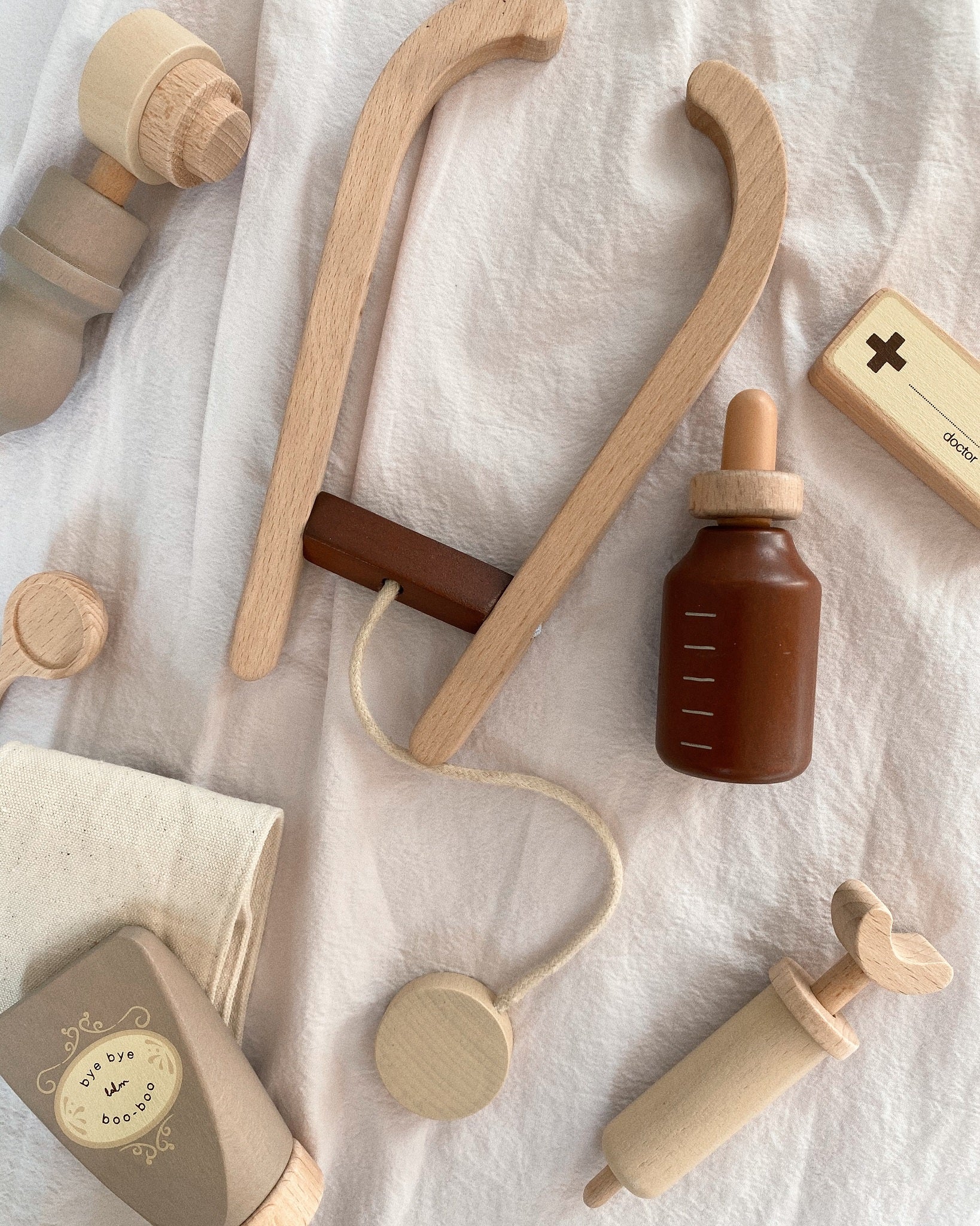Wooden Doctor Play Set - Image 2