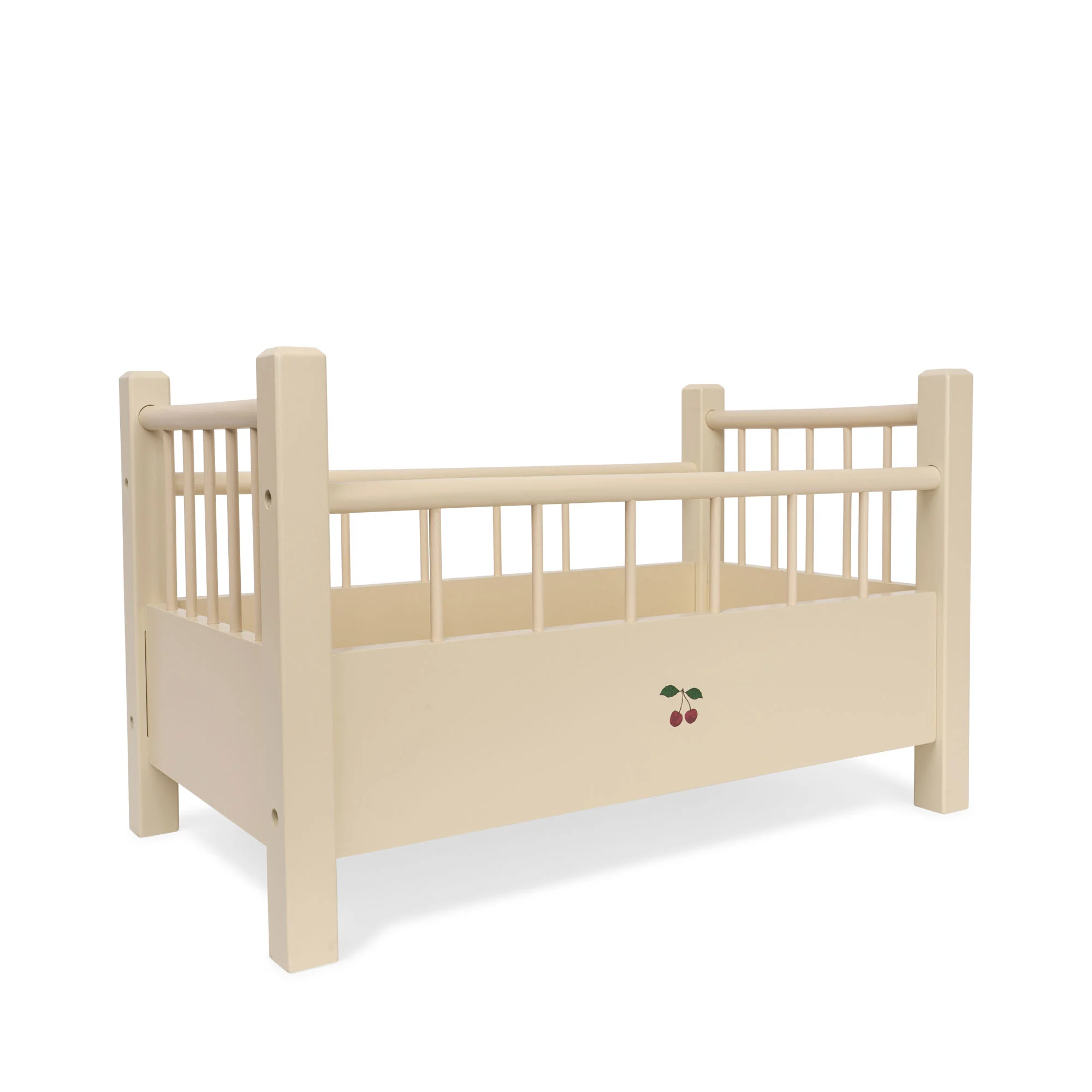 Wooden Doll Bed - Beige - Image 2