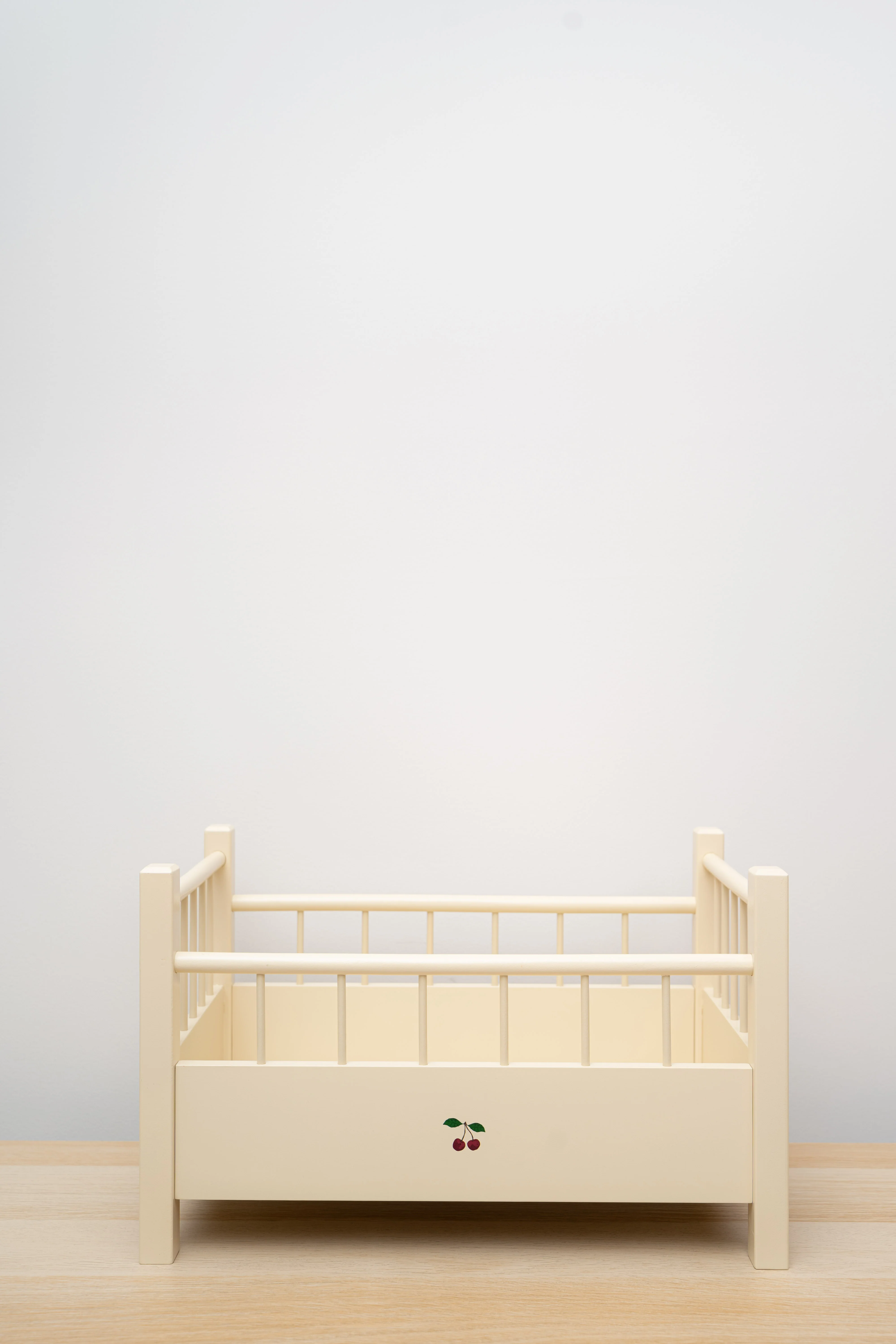 Wooden Doll Bed - Beige - Image 3