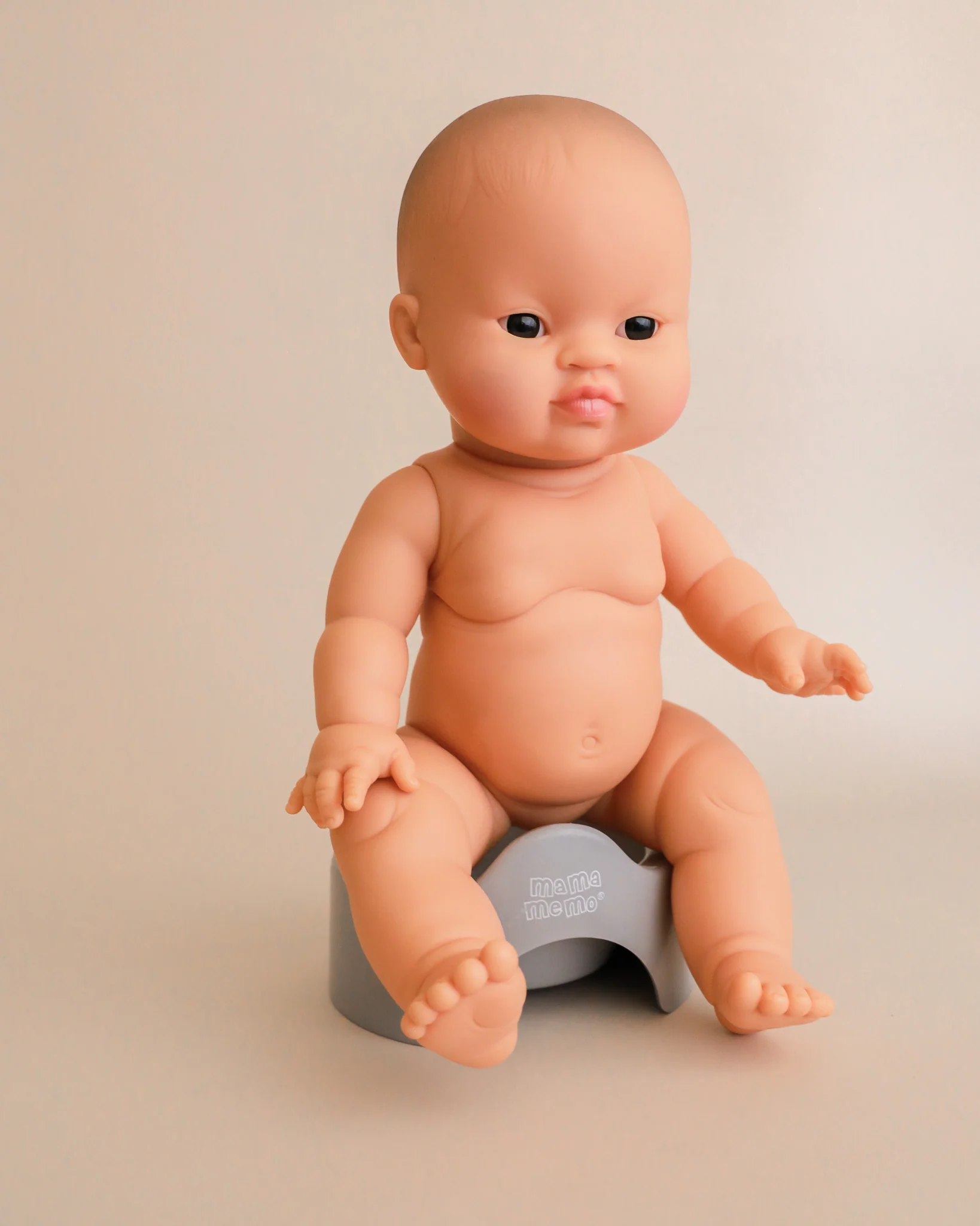 Wooden Doll Potty - Grey - Image 2