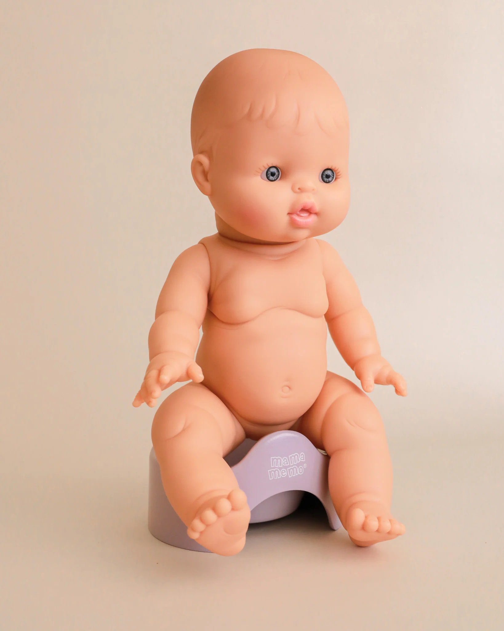 Wooden Doll Potty - Lilac - Image 2