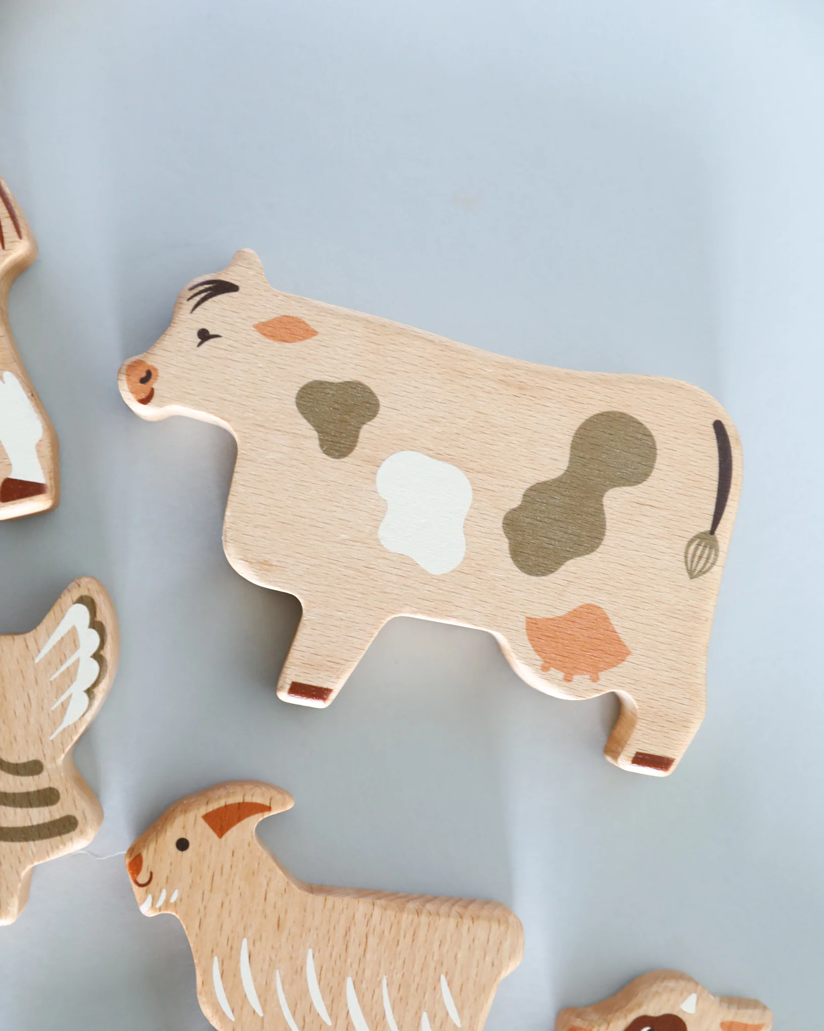 Wooden Farm Animals - Set of 14 - Image 6