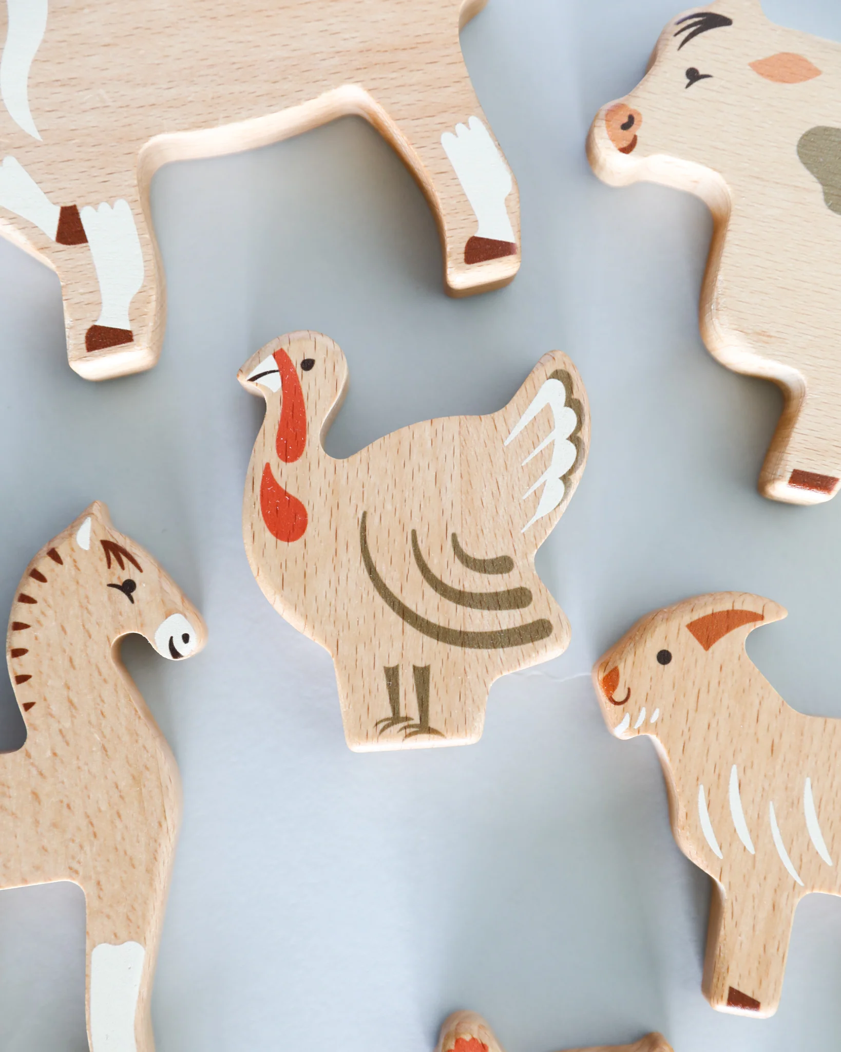 Wooden Farm Animals - Set of 14 - Image 8