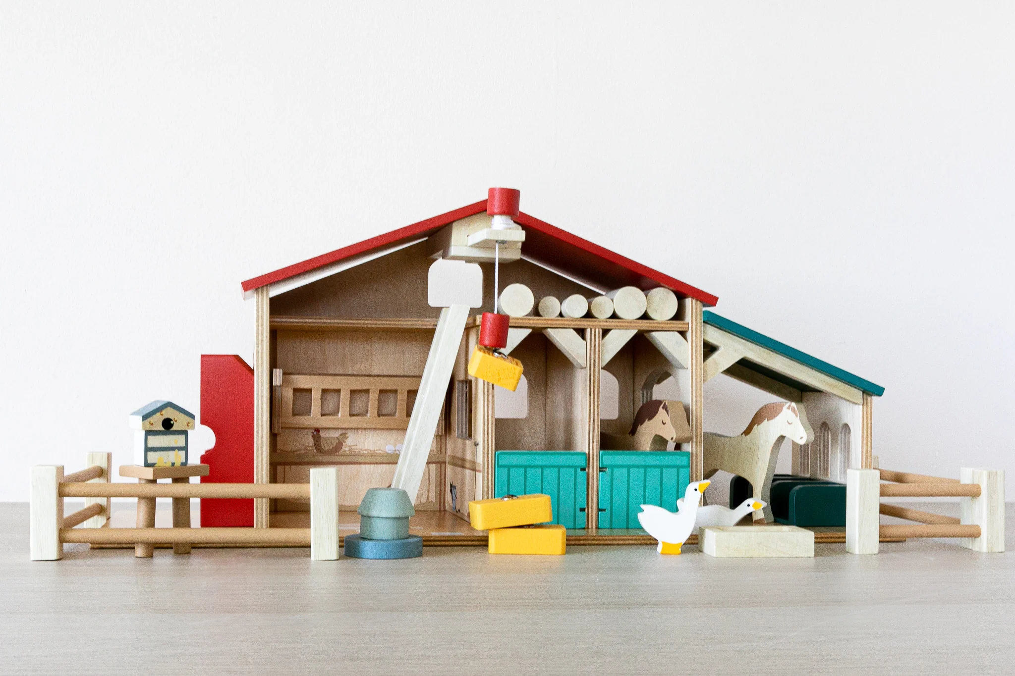 Tender Leaf Toys | Wooden Farm Play Set - Image 2
