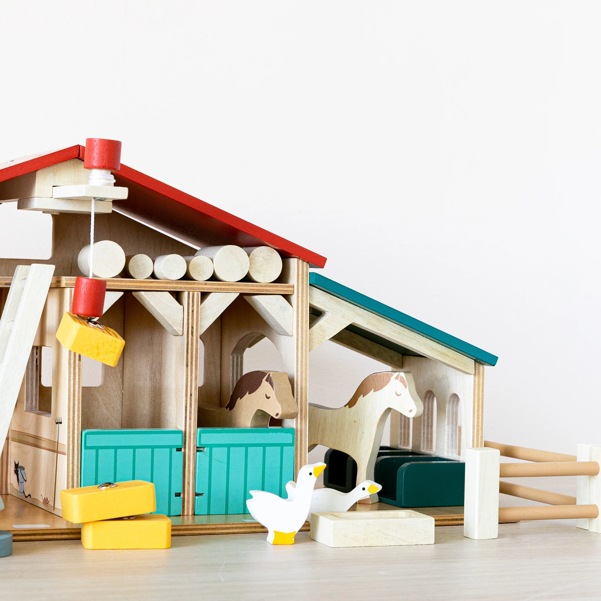 Tender Leaf Toys | Wooden Farm Play Set - Image 3