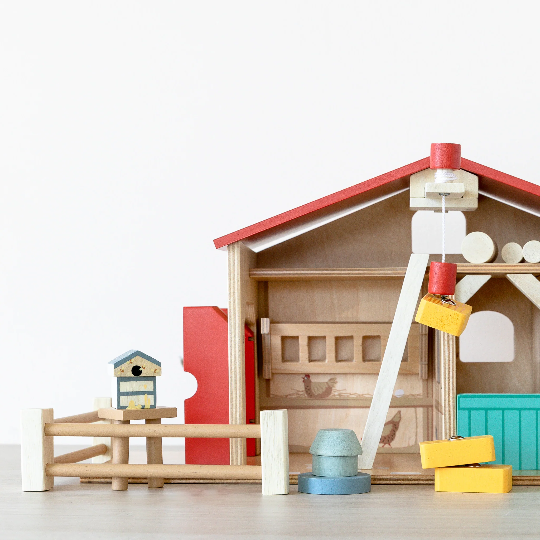 Tender Leaf Toys | Wooden Farm Play Set - Image 4