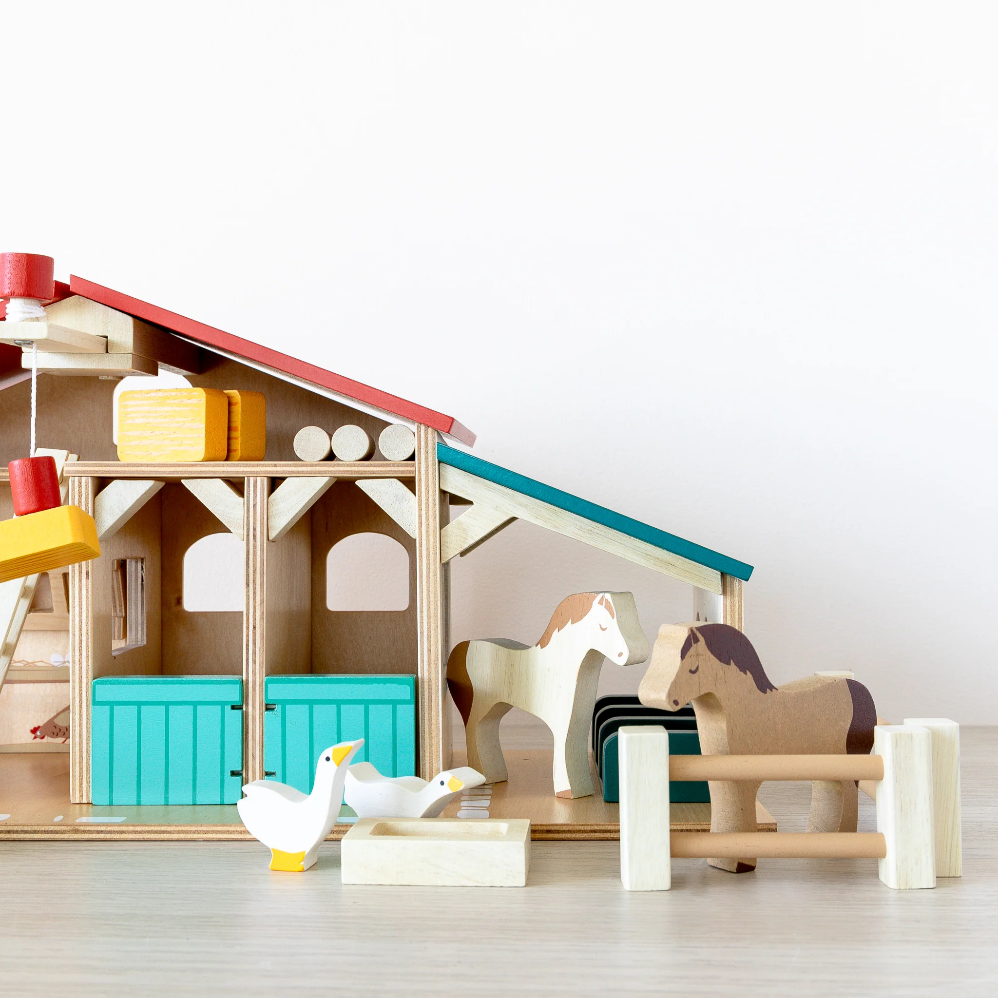 Tender Leaf Toys | Wooden Farm Play Set - Image 5