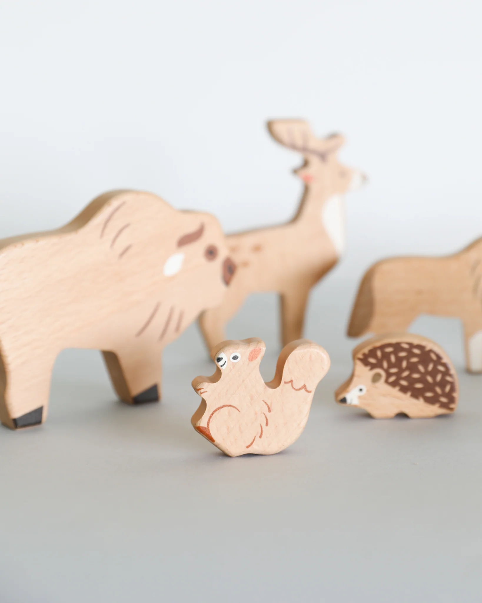 Wooden Forest Animals - Set of 10 - Image 4