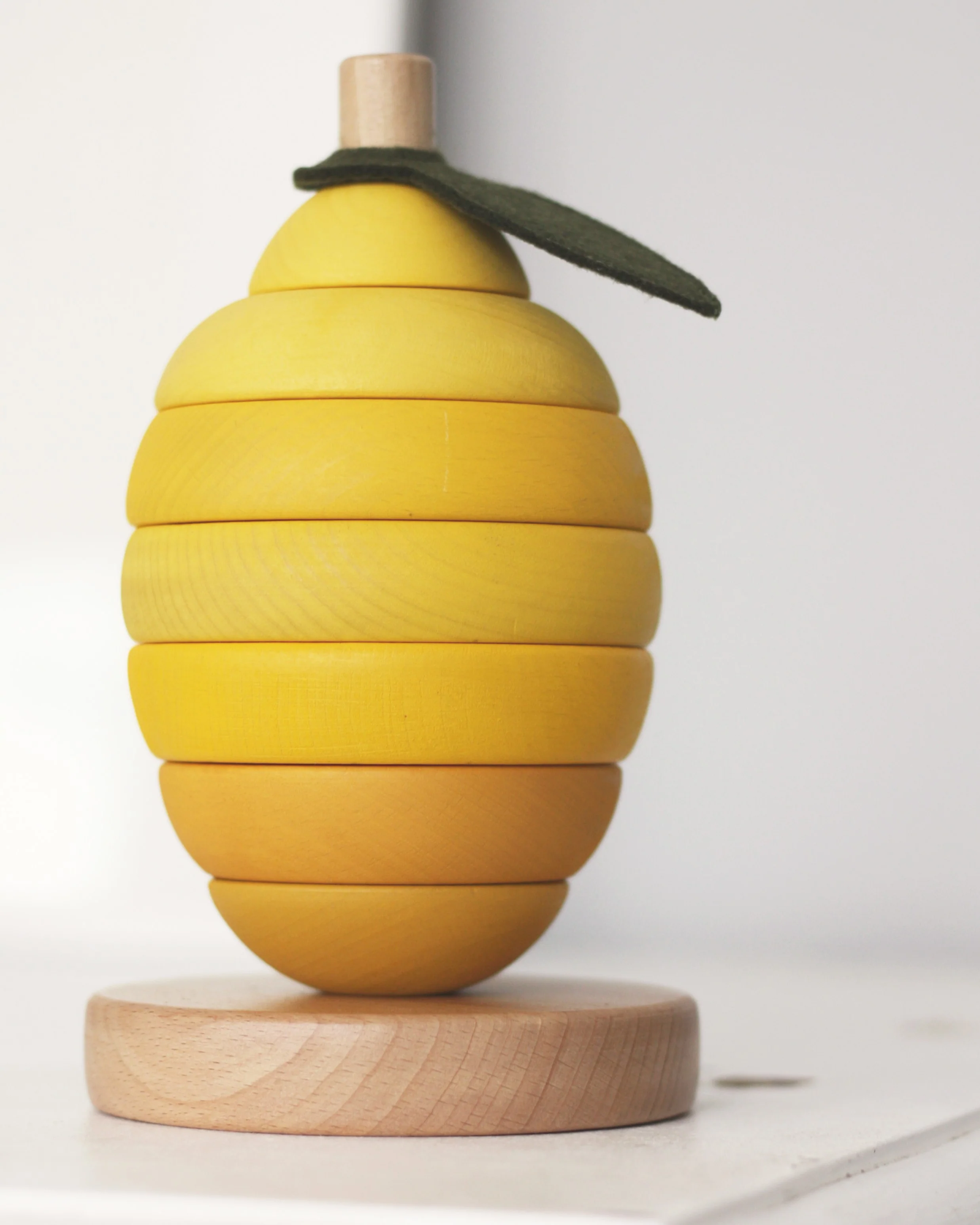 Wooden Lemon Stacking Toy - Image 4