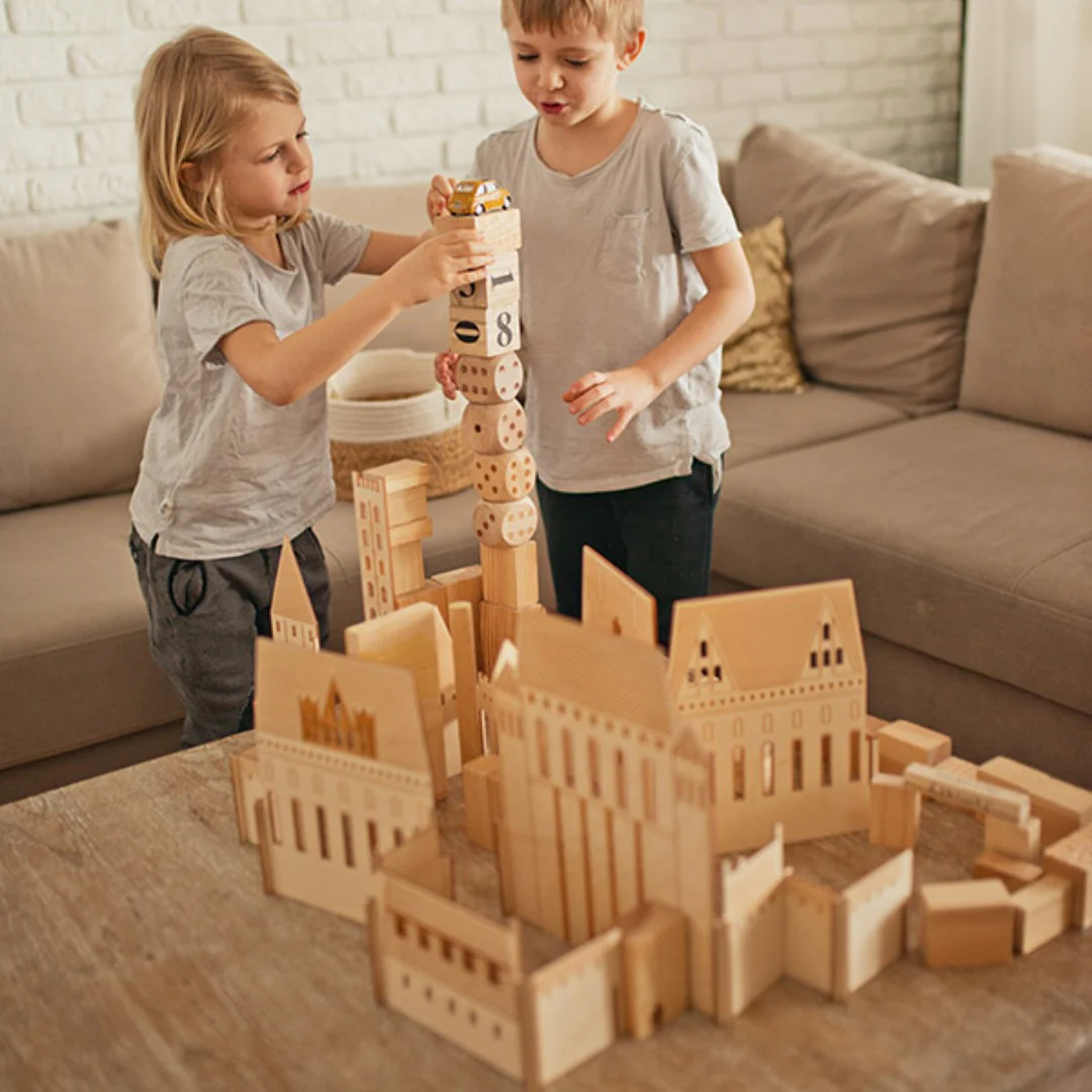 Wooden Malbork Castle Build & Play Set - Image 7