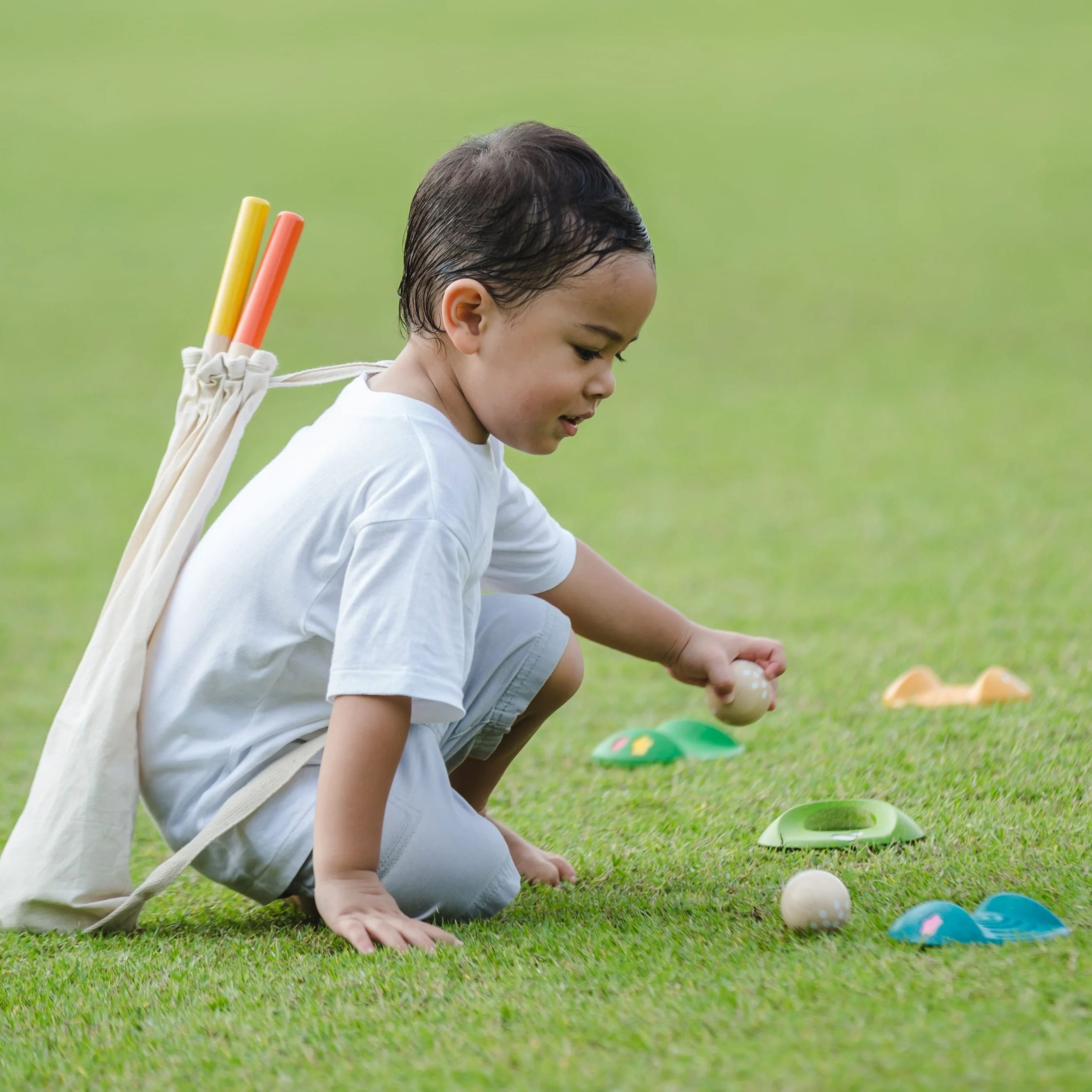 Wooden Mini Golf Play Set - Image 4