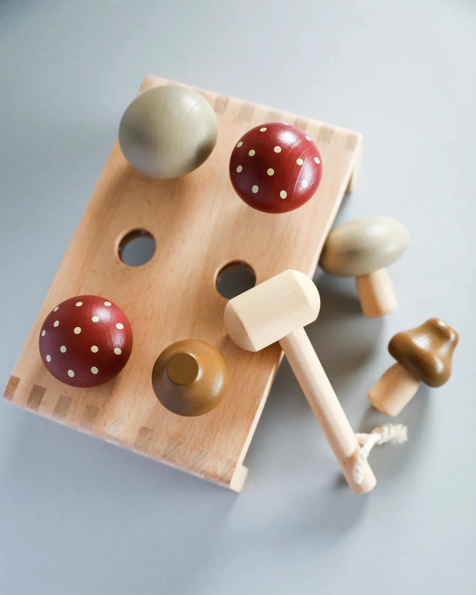 Konges Sloejd | Wooden Mushroom Hammer Board - Image 2
