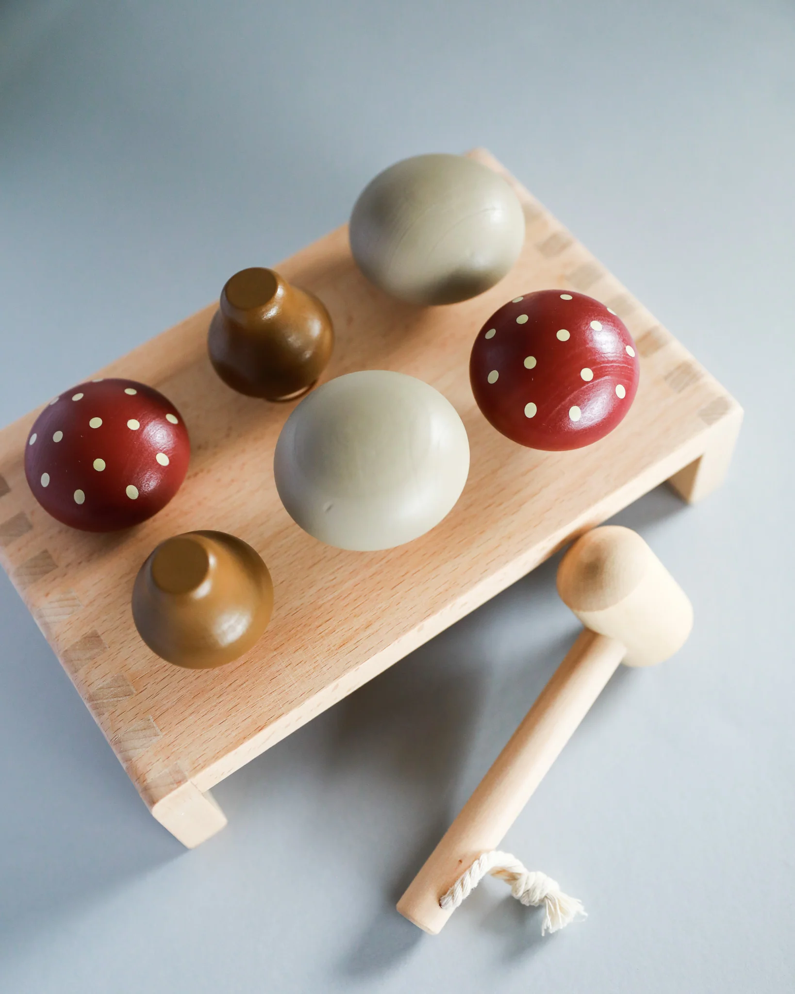 Konges Sloejd | Wooden Mushroom Hammer Board - Image 5