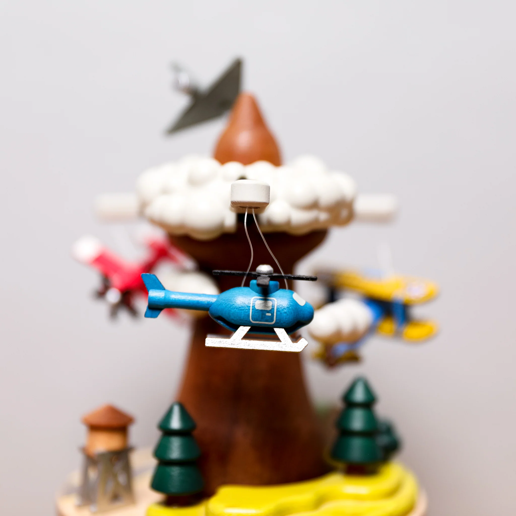 Wooden Music Box - Airplane - Image 3