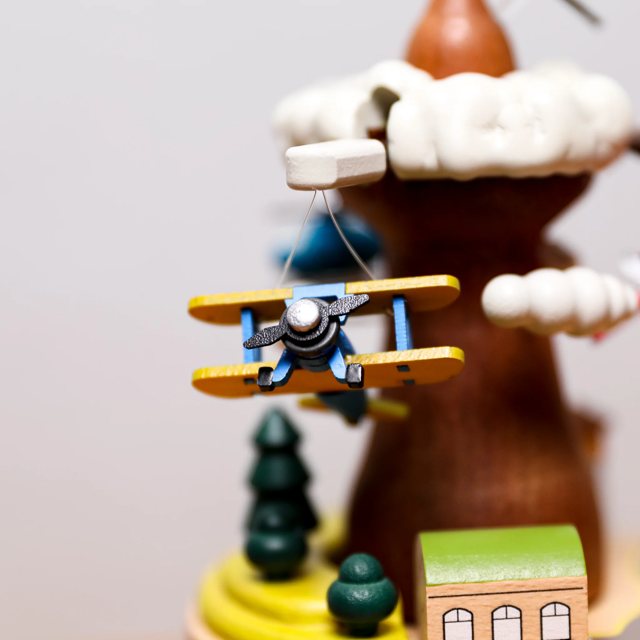 Wooden Music Box - Airplane - Image 4