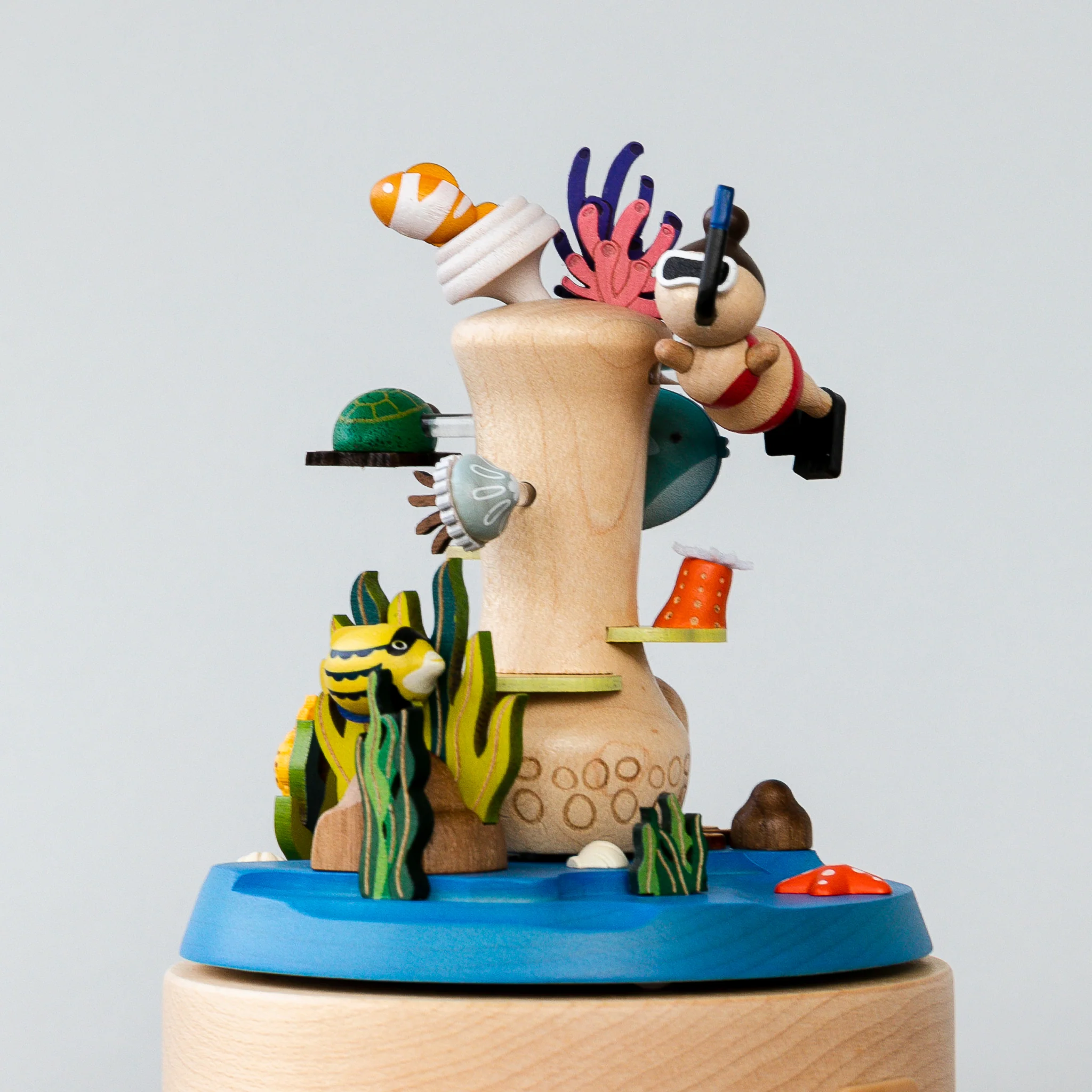 Wooden Music Box - Coral Reef - Image 2