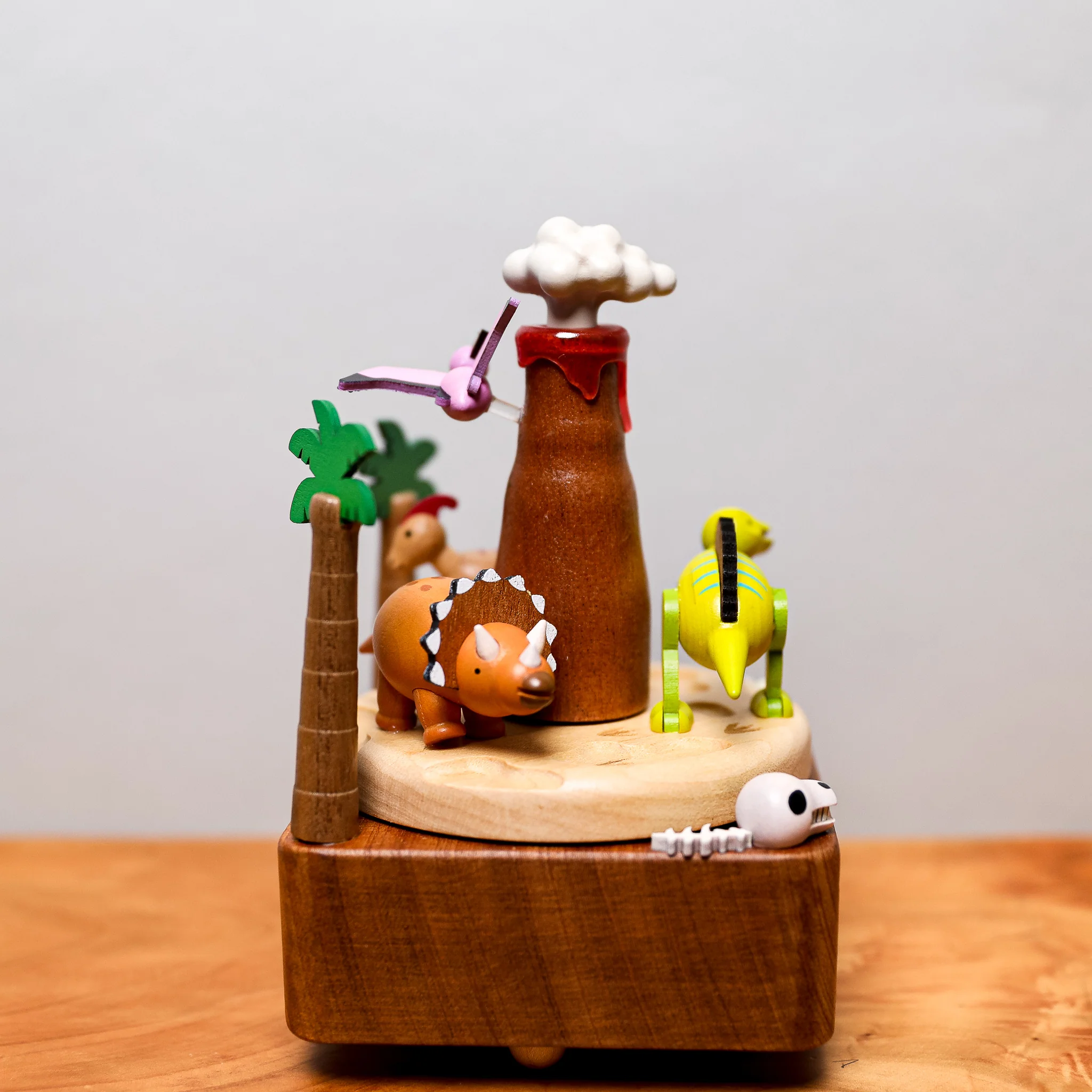 Wooden Music Box - Dinosaur Land - Image 2