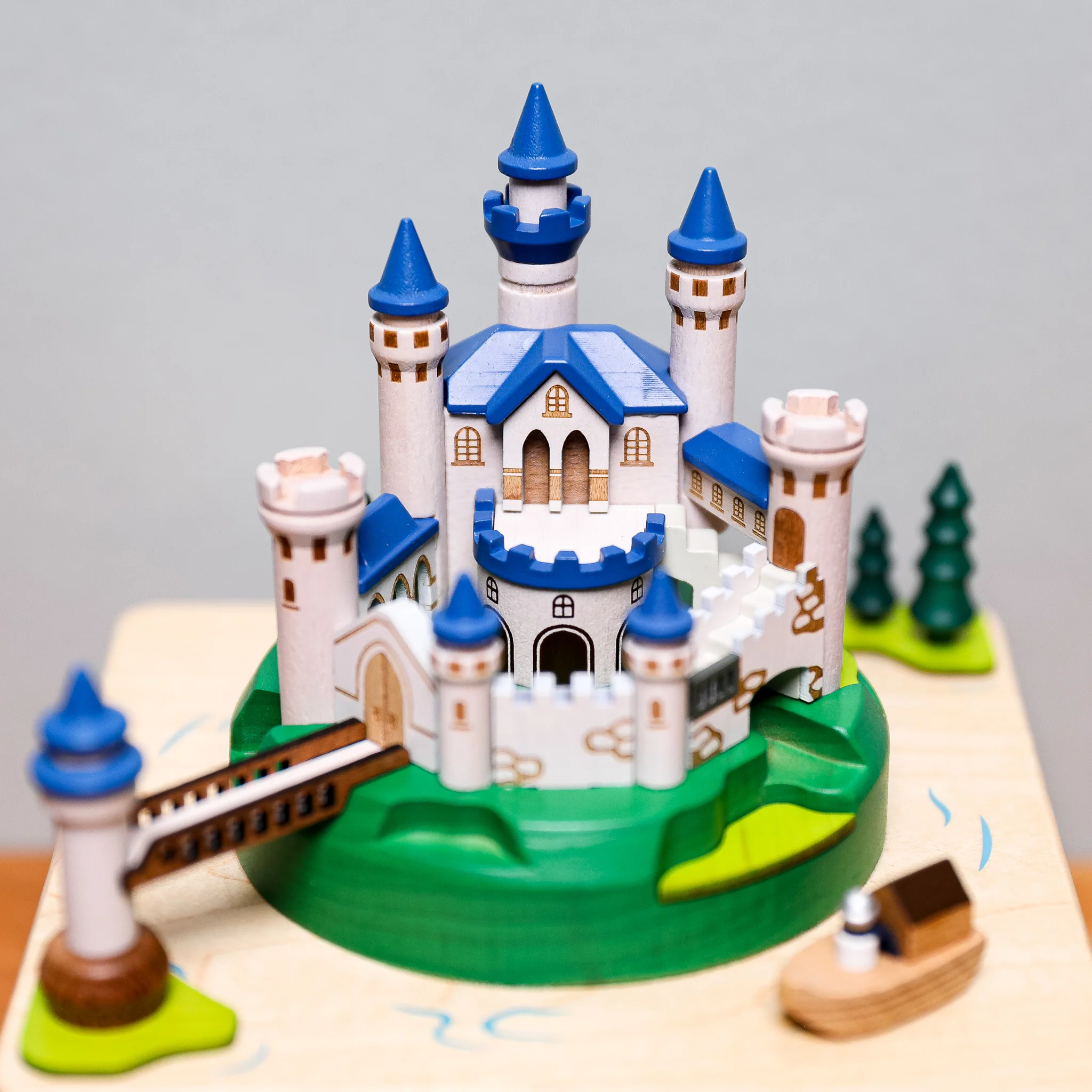 Wooden Music Box - Forest Castle - Image 3