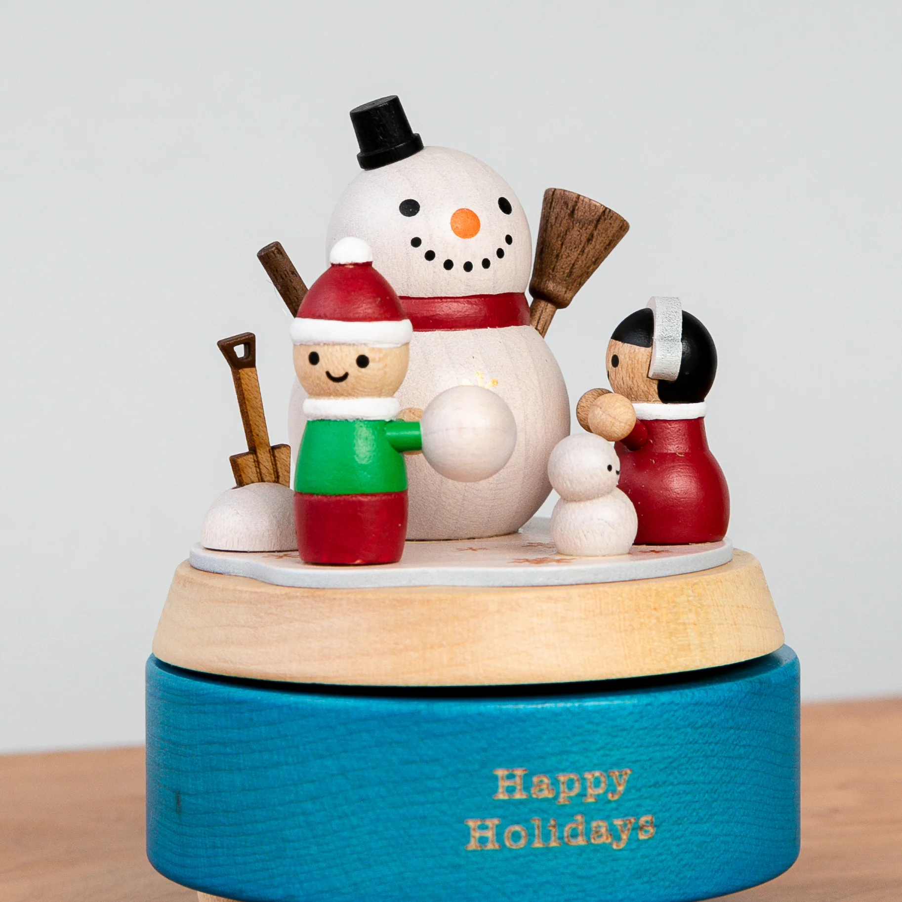 Wooden Music Box - Frosty the Snowman - Image 2