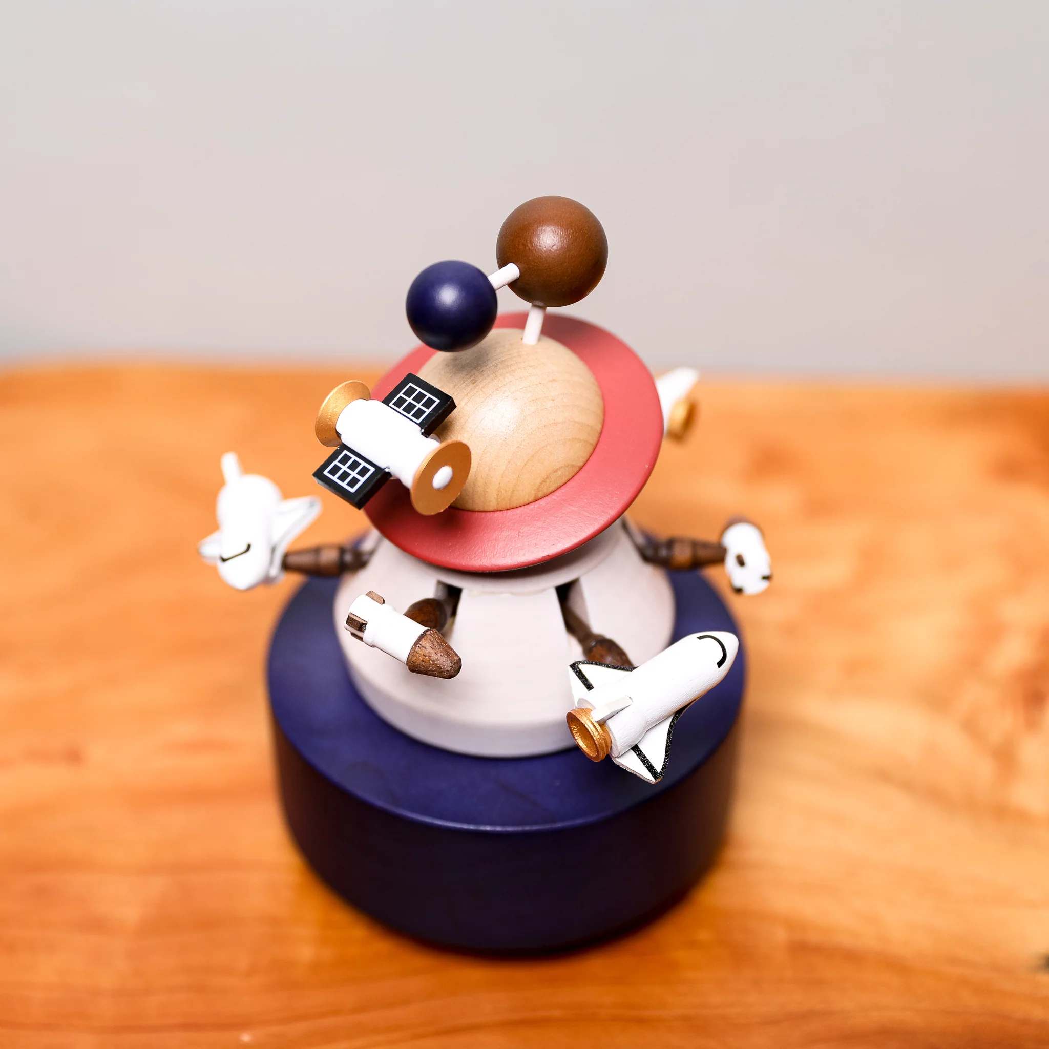 Wooden Music Box - Outer Space - Image 3