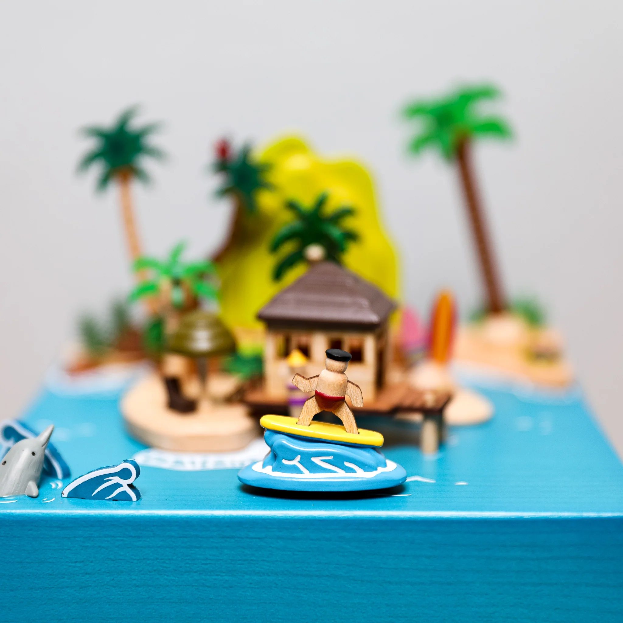 Wooden Music Box - Sunshine Island - Image 2